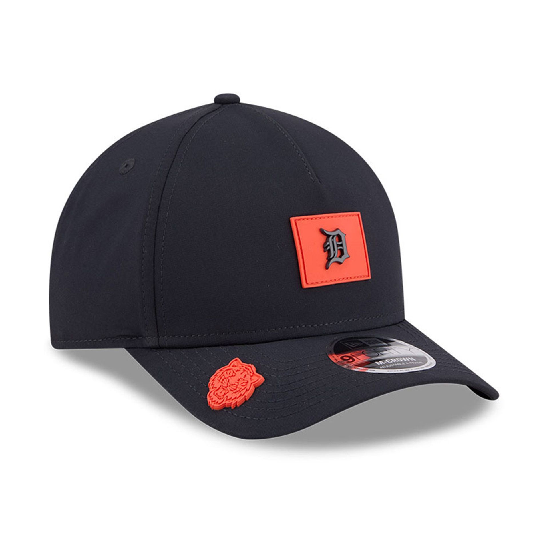 Detroit Tigers 2026 MLB Clubhouse 9FORTY M-Crown A-Frame Snapback Cap