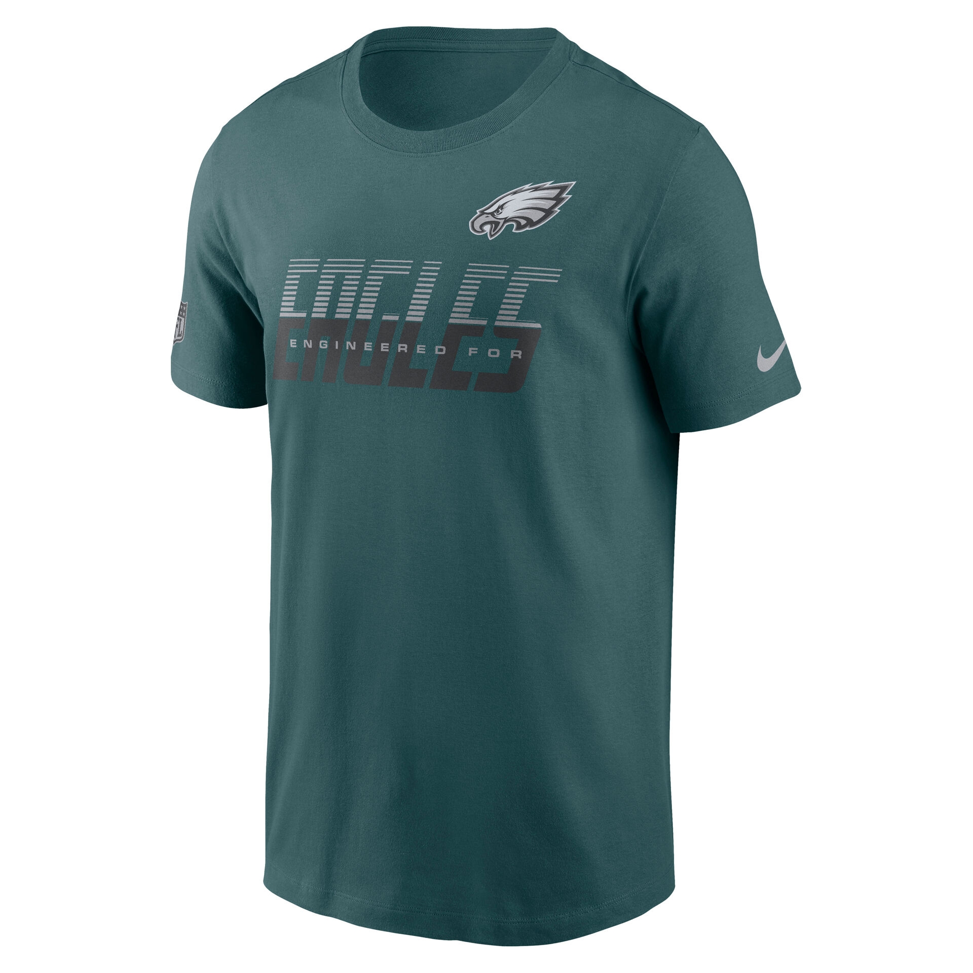 Philadelphia Eagles 2026 NFL Sideline Team Issue Dri-Fit T-Shirt Grün