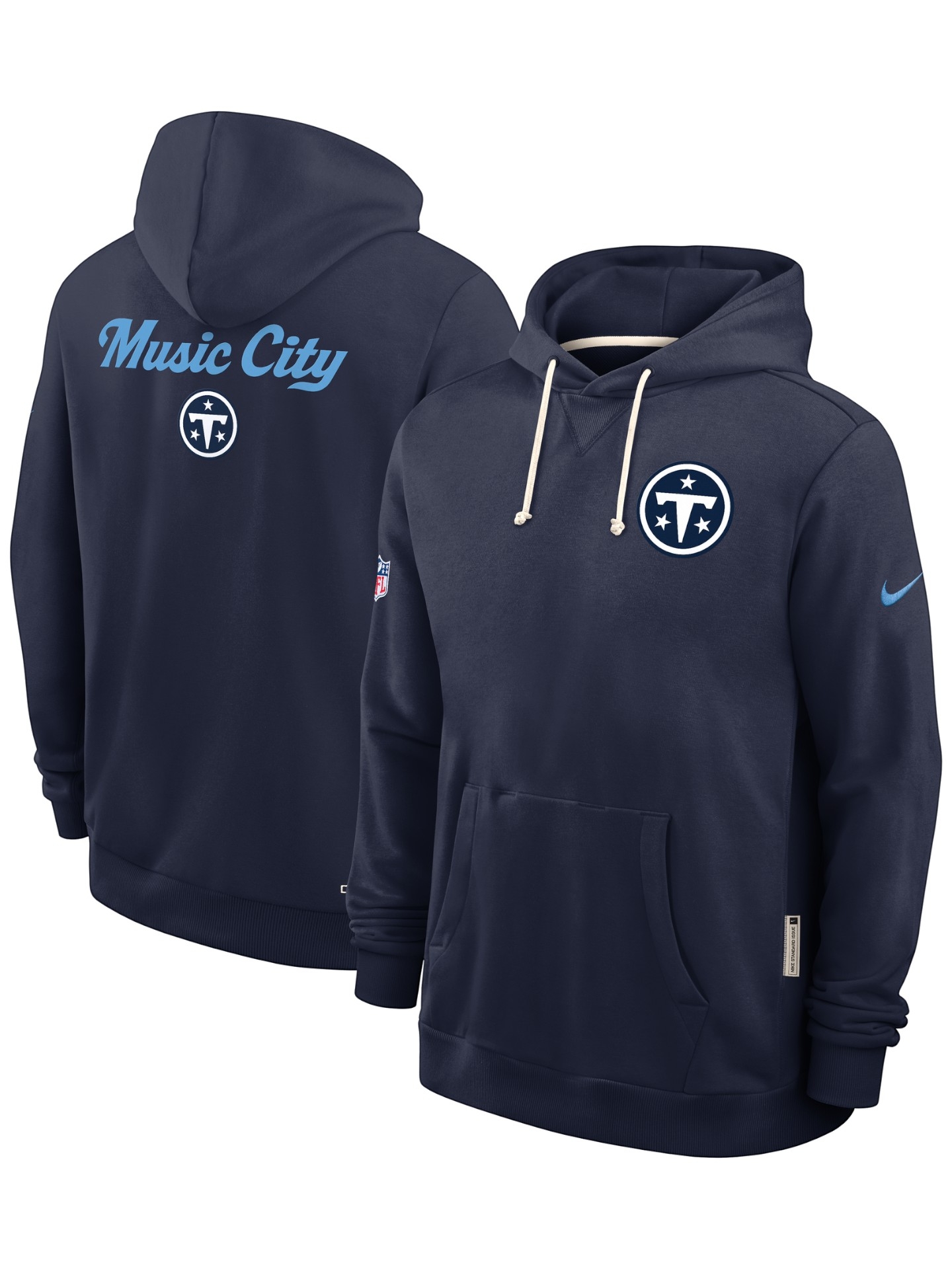 Tennessee Titans 2026 NFL Rivalries Sideline Standard Issue Hoodie Navy