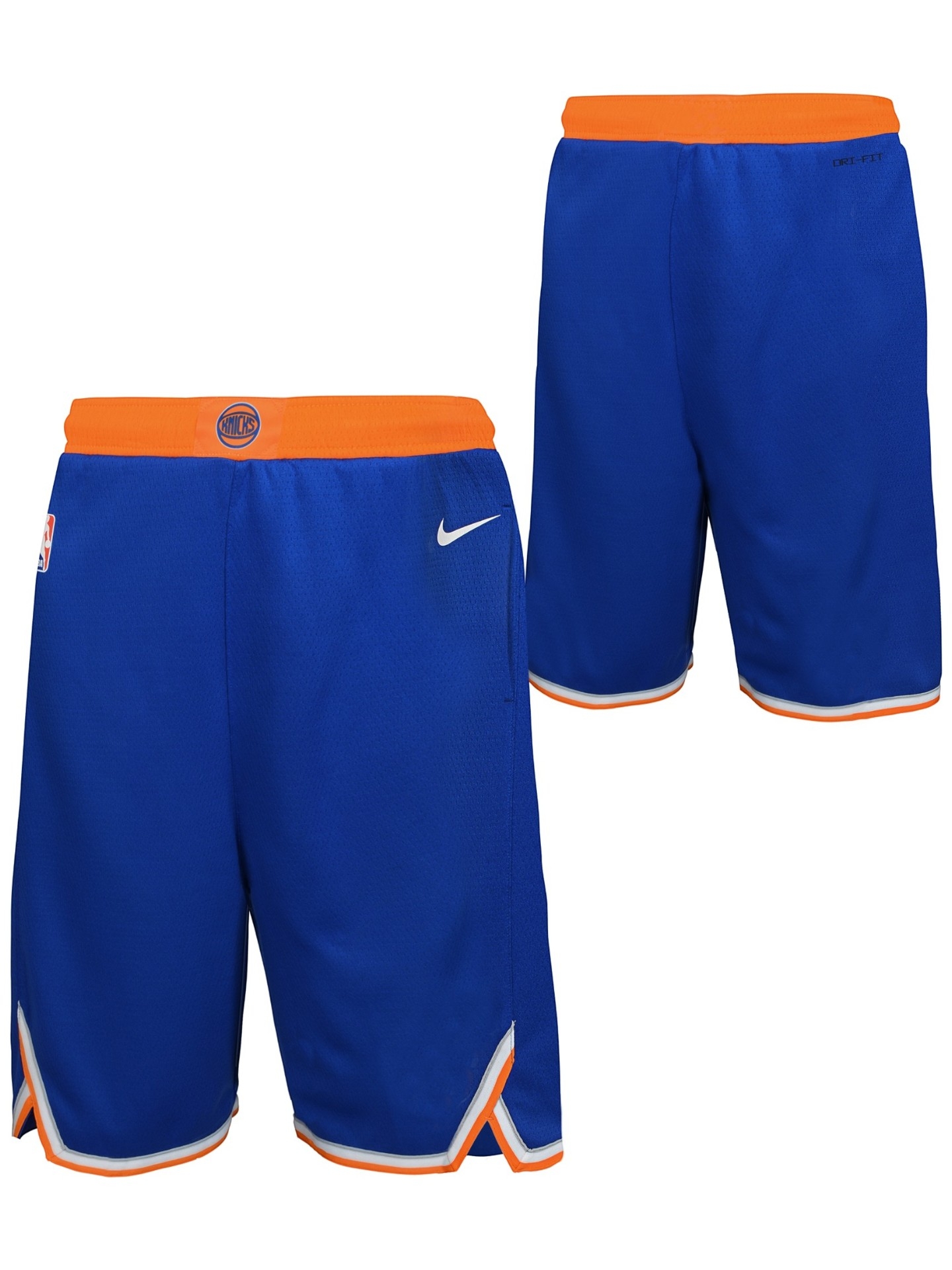 New York Knicks Icon Swingman NBA Shorts Blue (YOUTH)