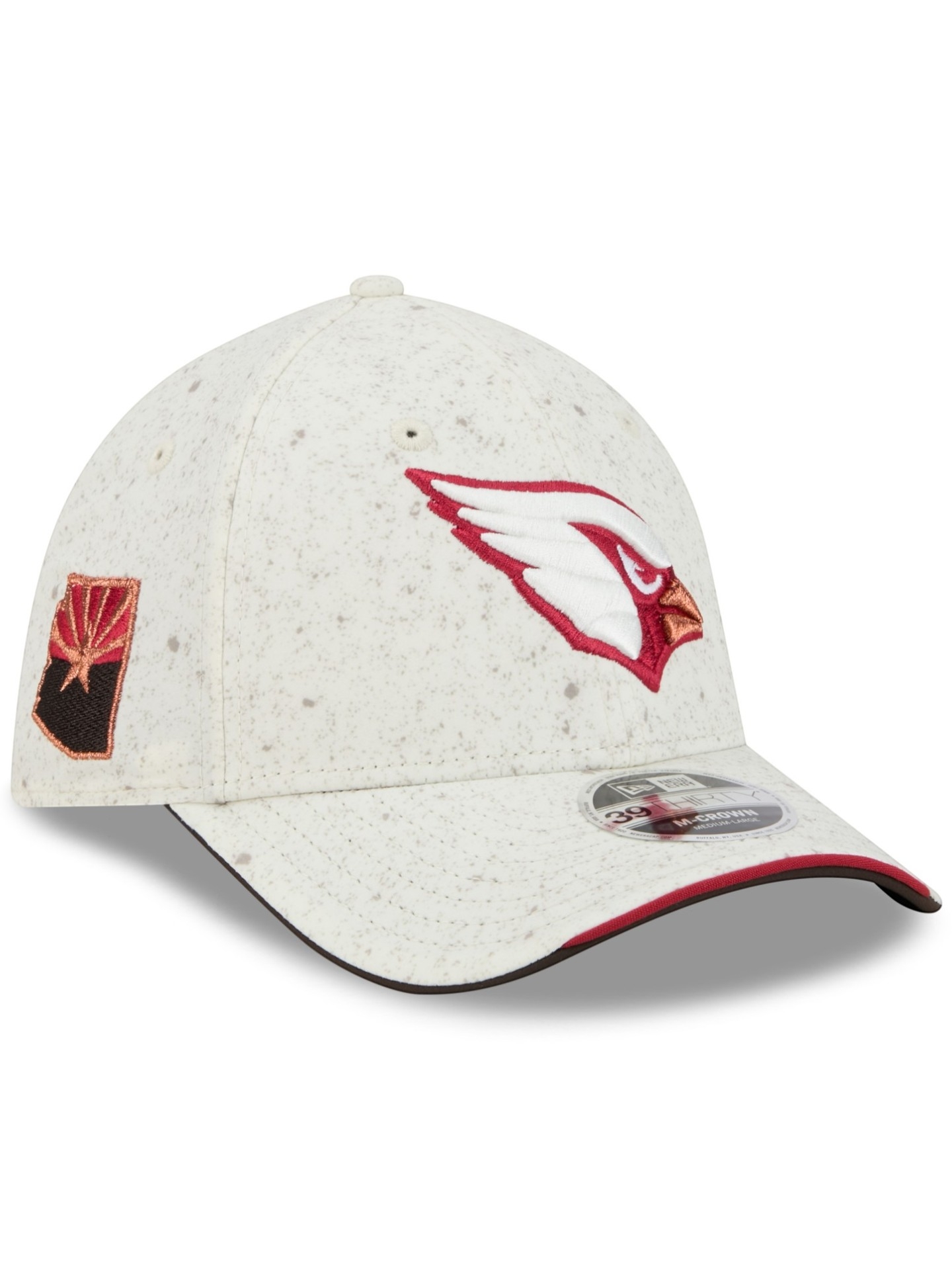 Arizona Cardinals 2026 NFL Rivalries Sideline 39THIRTY Flex Cap Natural