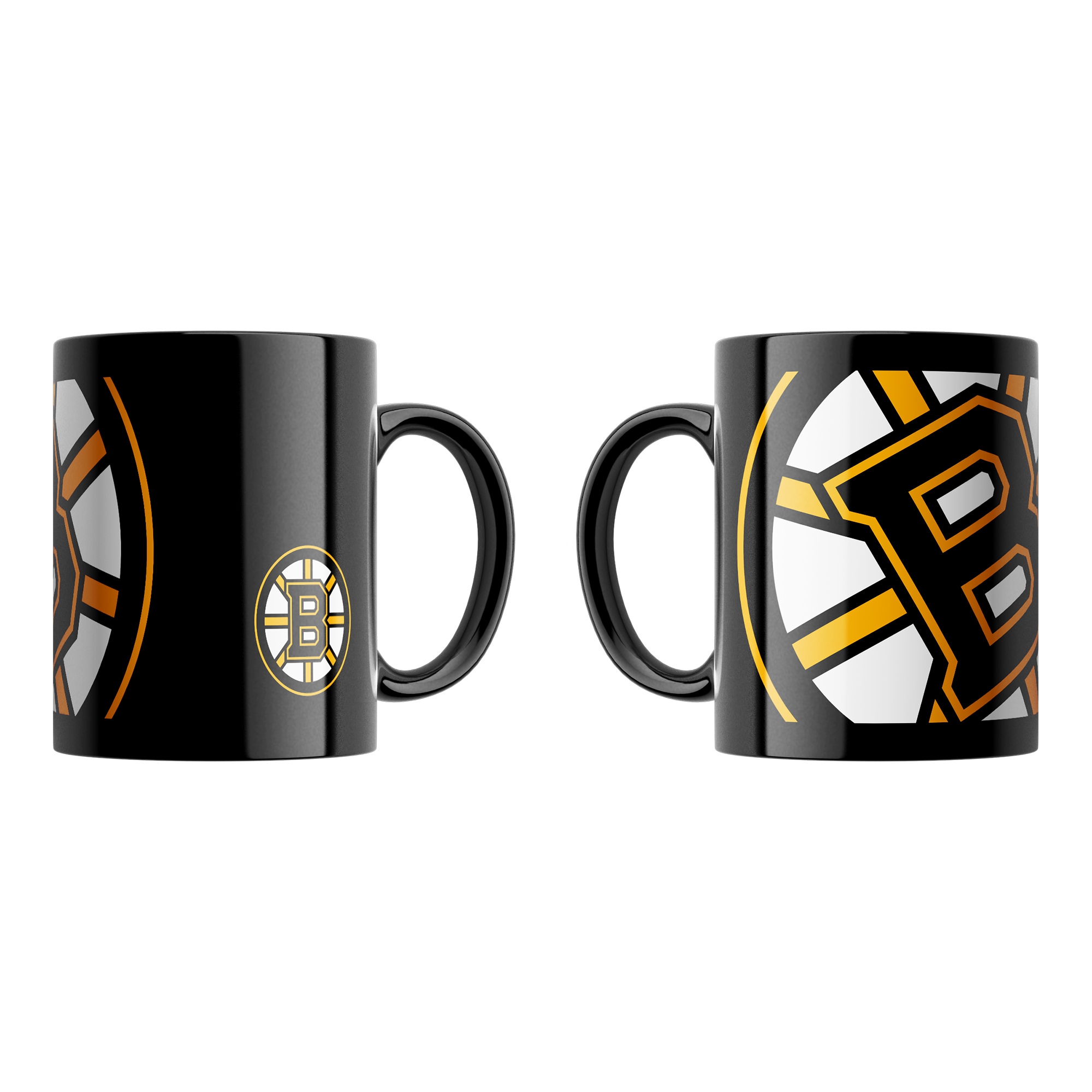 Boston Bruins Oversized Logo NHL Becher (330 ml)