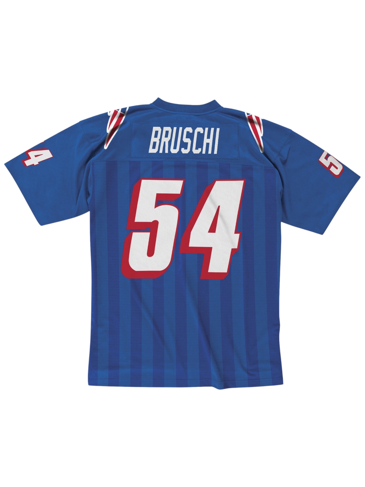 Tedy Bruschi #54 New England Patriots 1996 Legacy Throwback NFL Trikot Blau