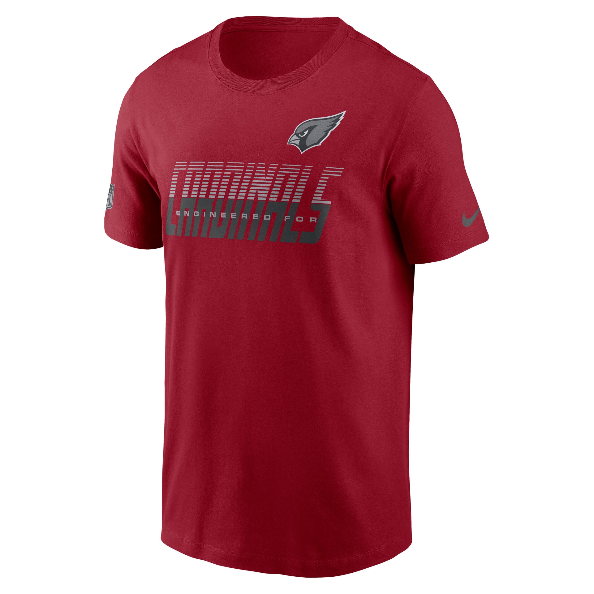 Arizona Cardinals 2026 NFL Sideline Team Issue Dri-Fit T-Shirt Rot