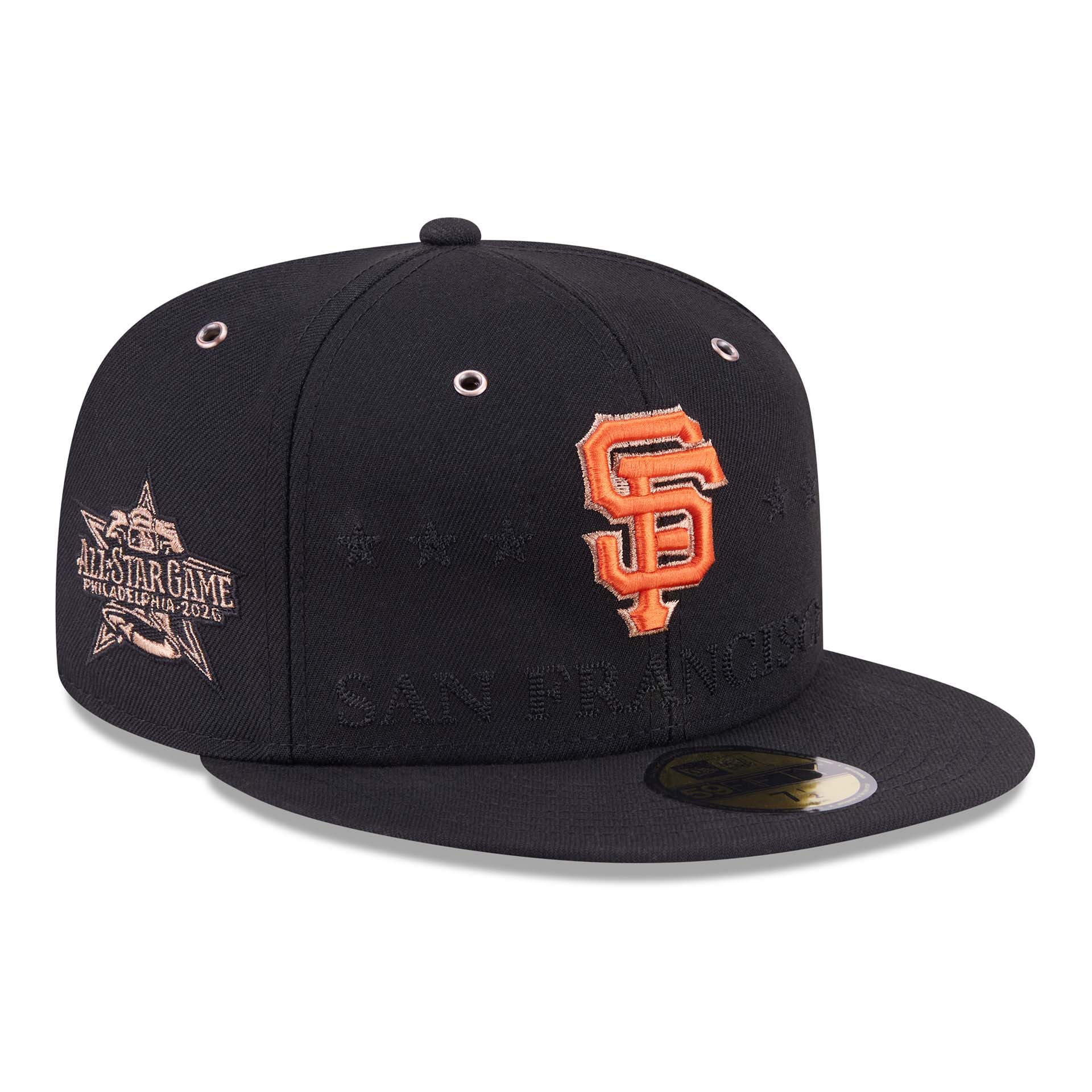 San Francisco Giants 2026 MLB All-Star Game 59FIFTY Fitted Cap Schwarz