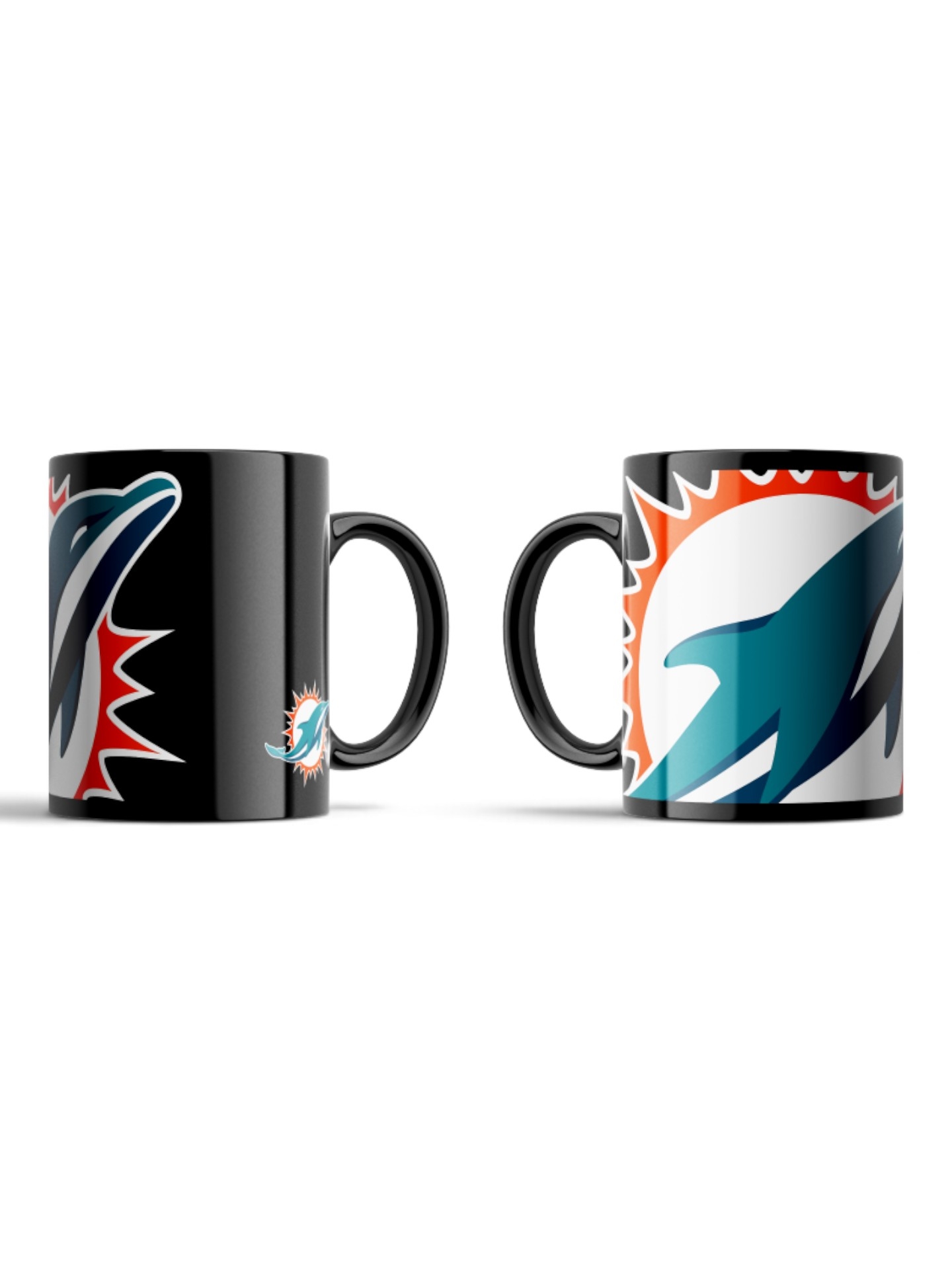 Miami Dolphins Oversized Logo NFL Becher (330 ml)
