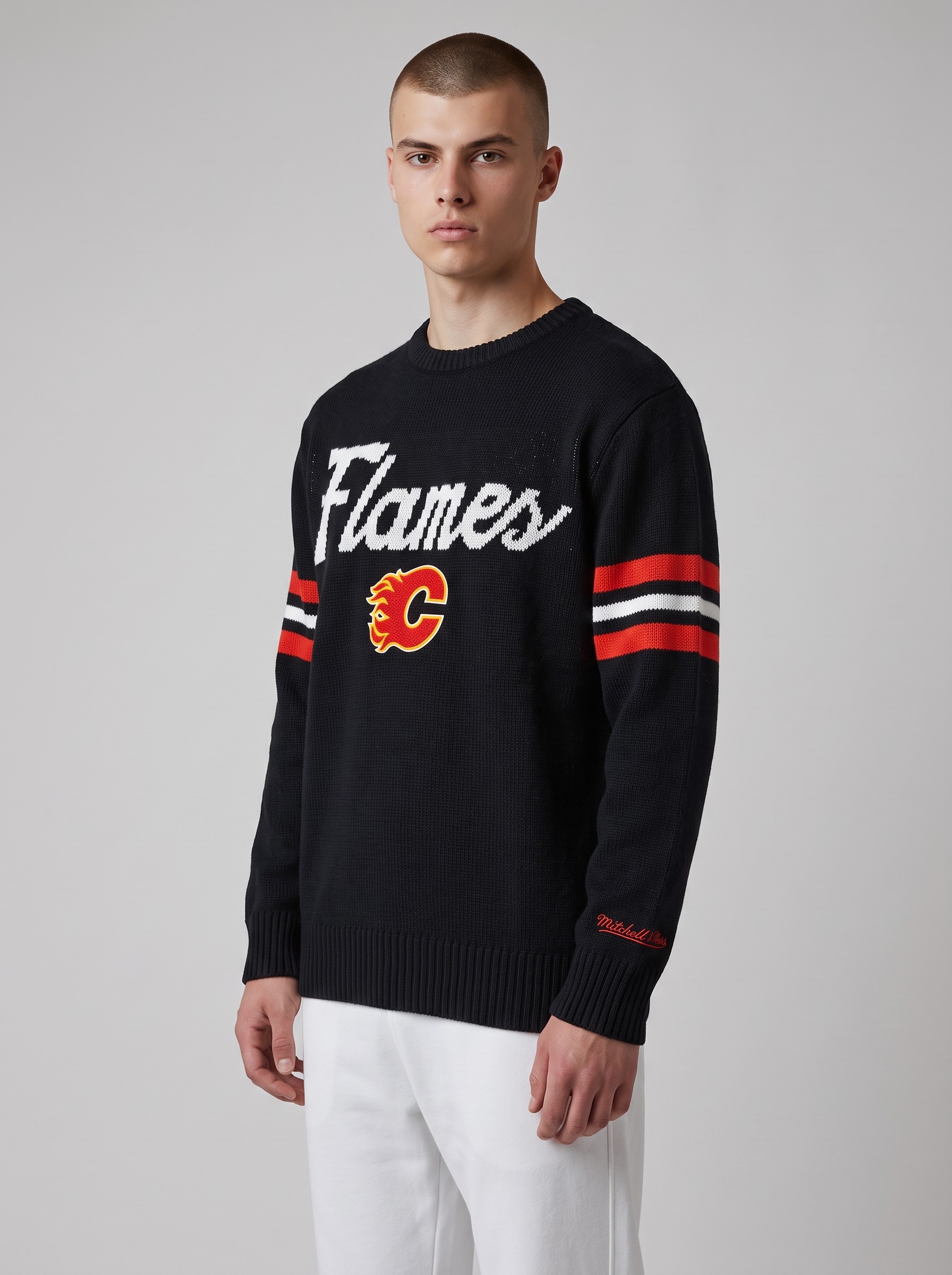 Calgary Flames NHL Head Coach Sweater Black
