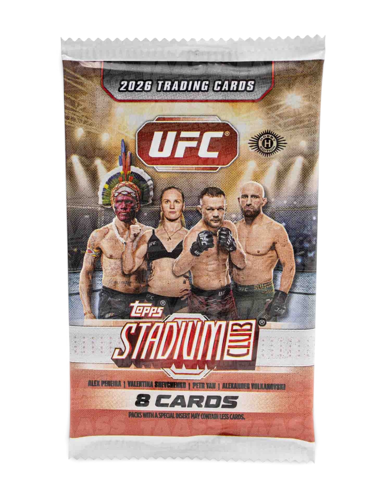 2026 Topps Stadium Club UFC Hobby Pack