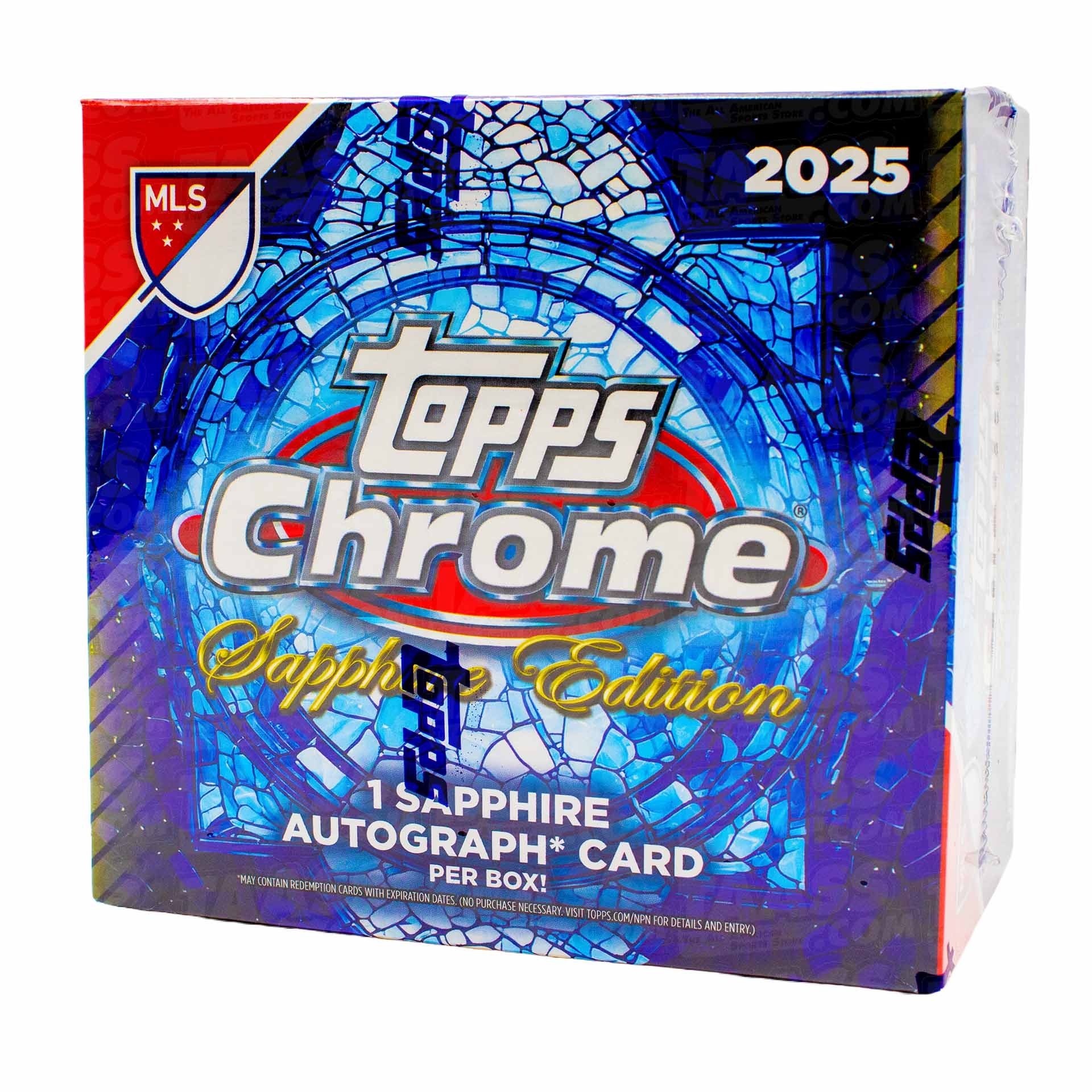 (LIVE BREAK) 2025 Topps Chrome Sapphire Edition MLS Soccer Hobby Box