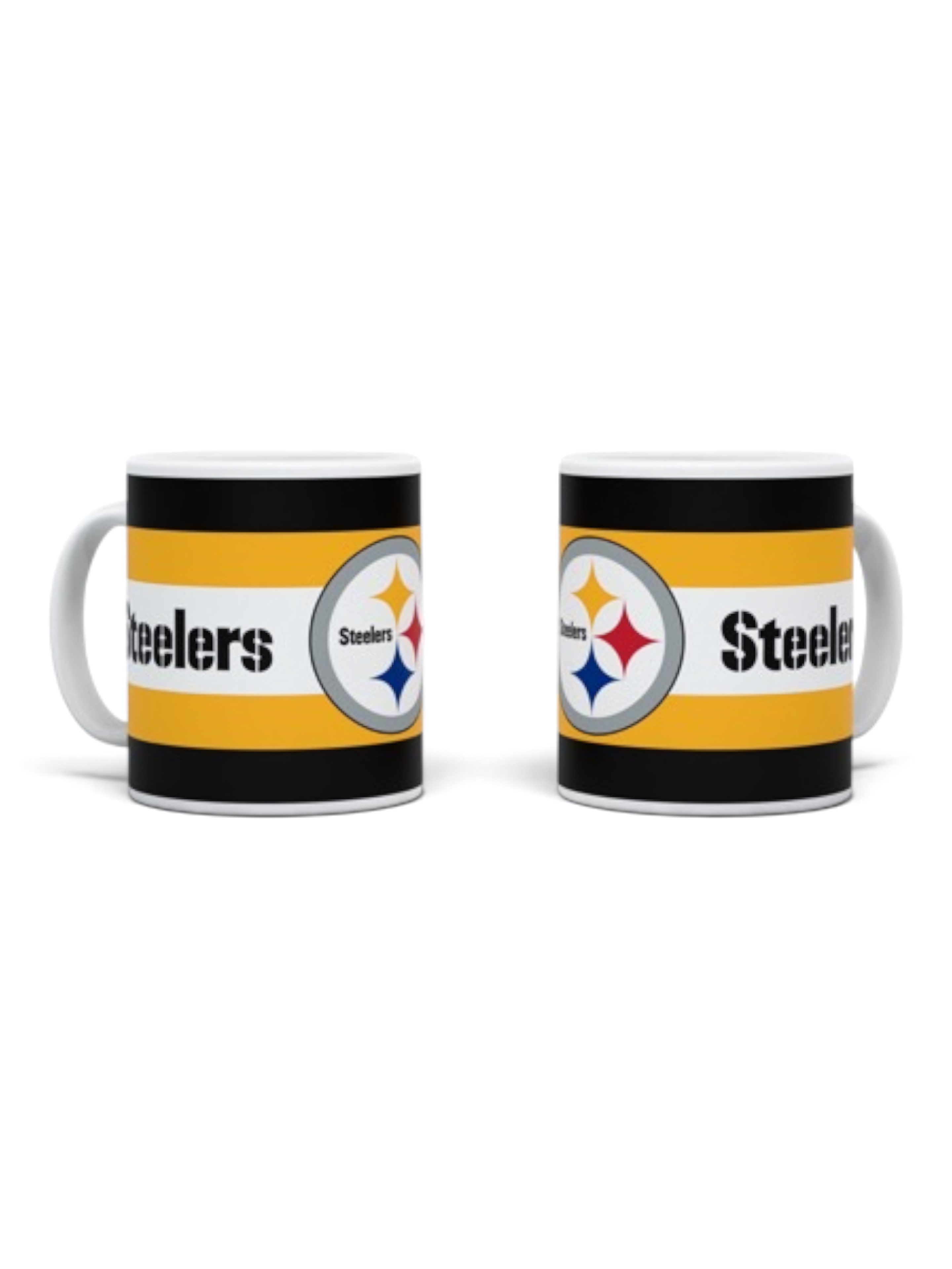 Pittsburgh Steelers Stripe Logo NFL Becher (330 ml)