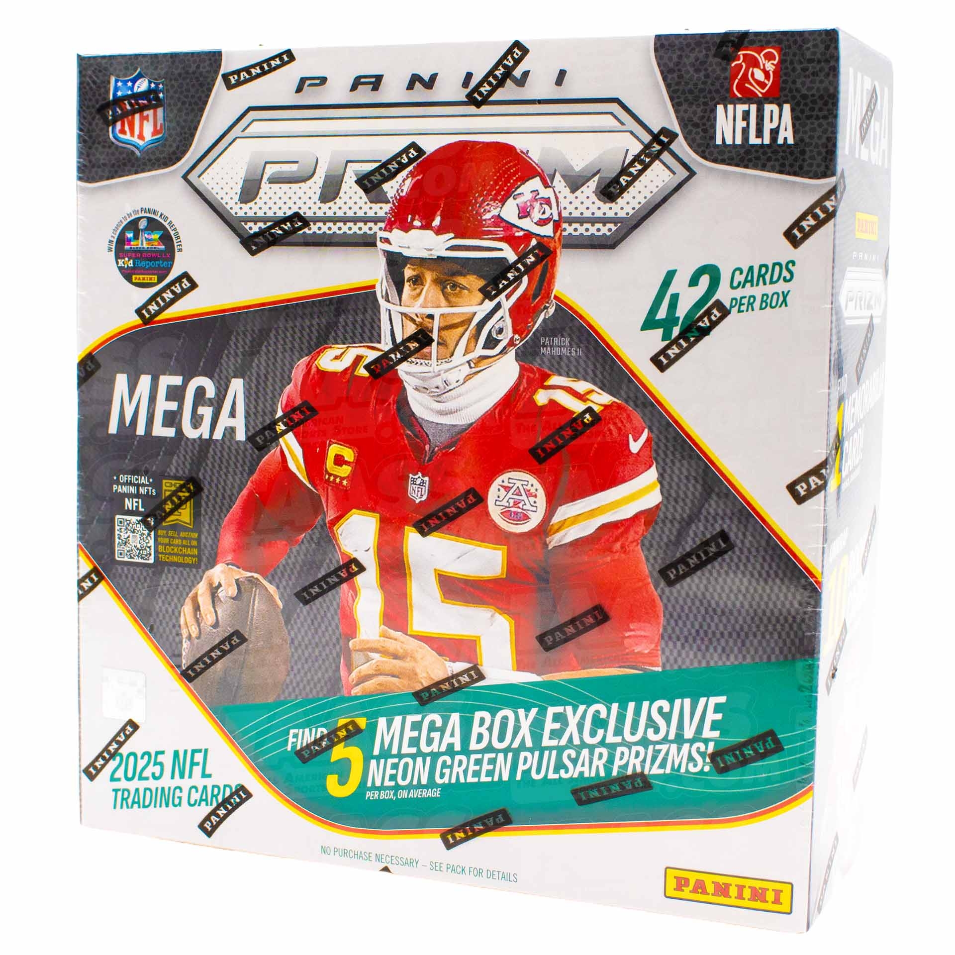 2025 Panini Prizm Football NFL Mega Box