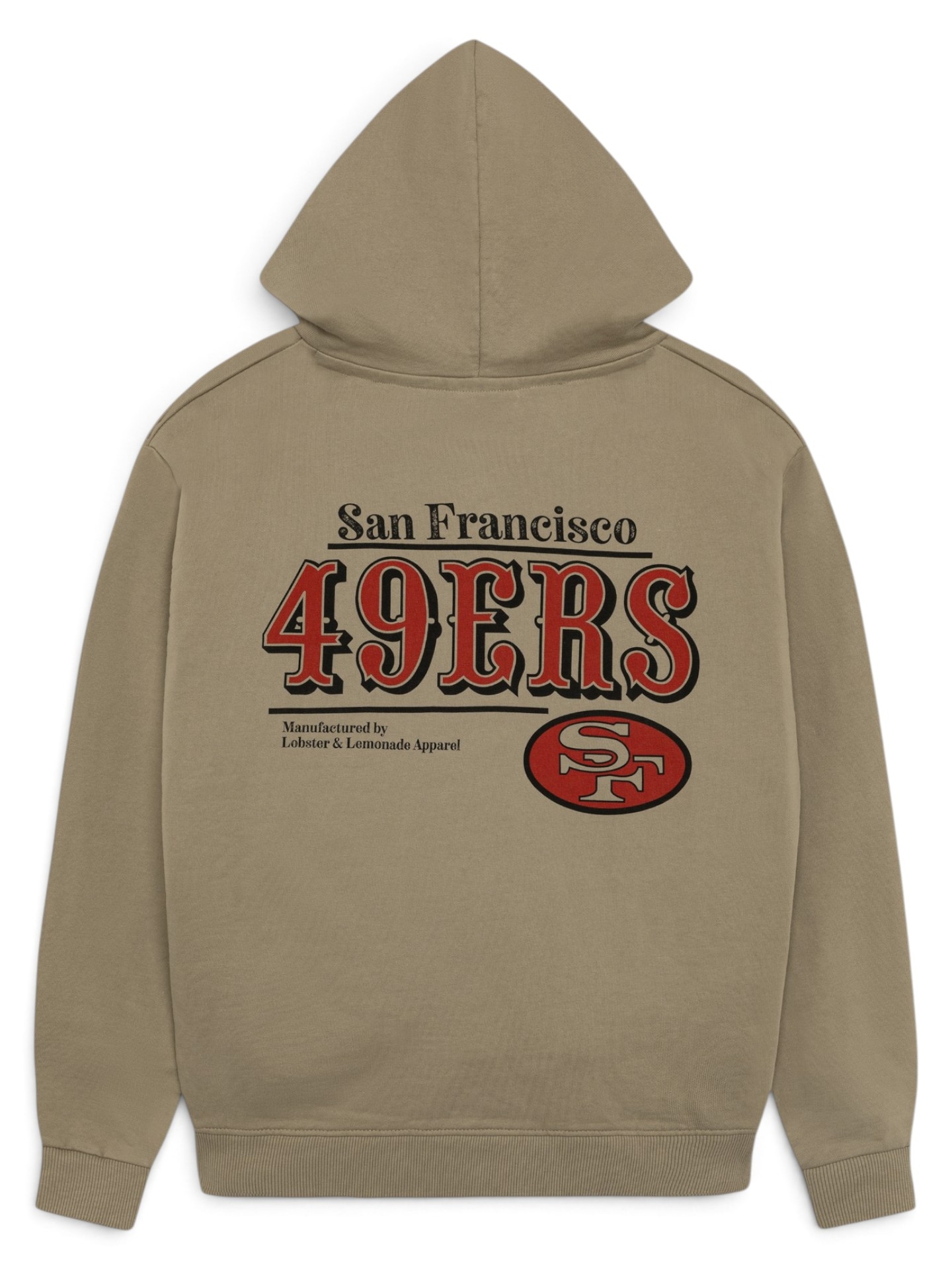 San Francisco 49ers L&L '76 Classics NFL Hoodie Braun