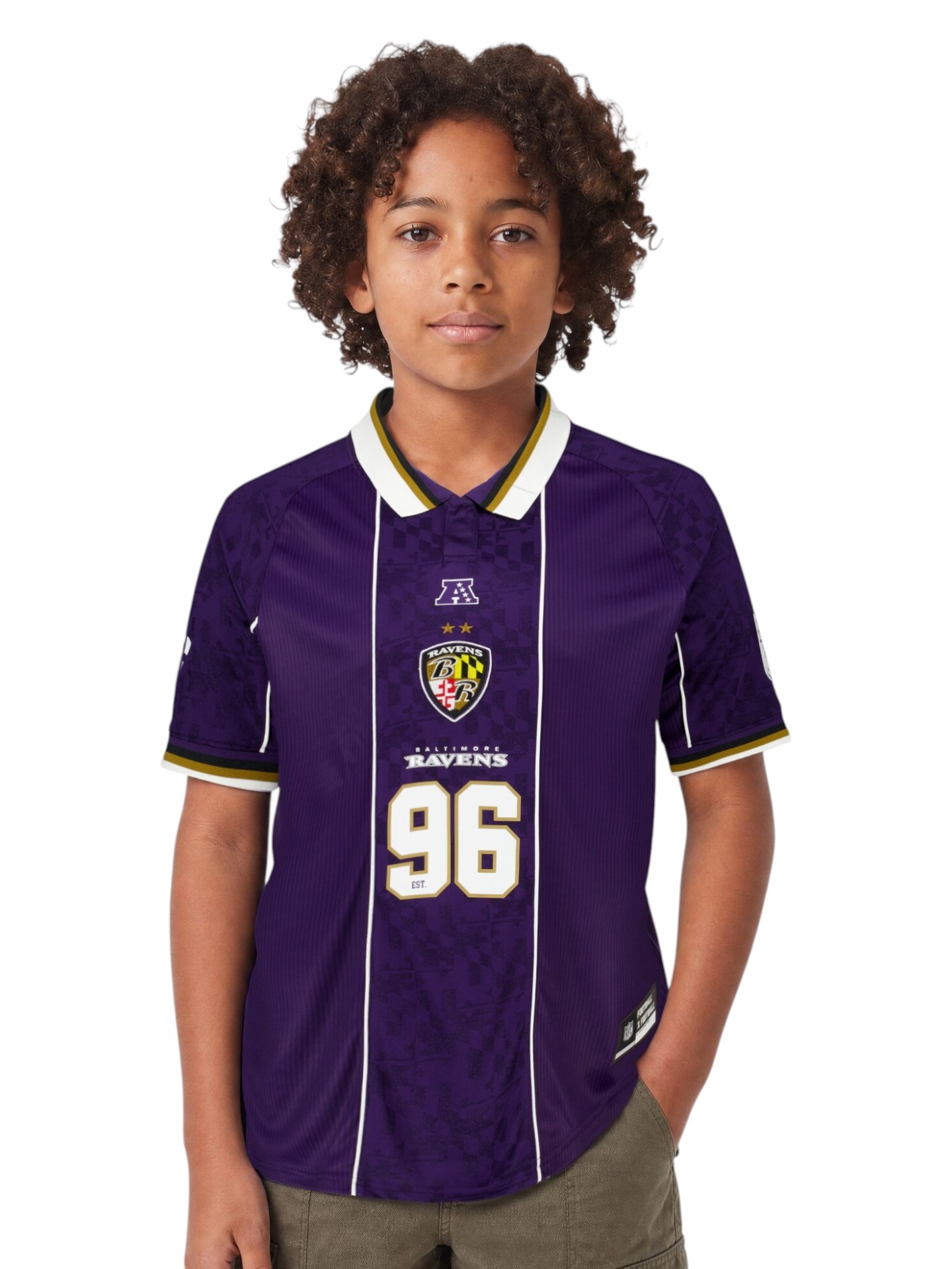 Baltimore Ravens 2026 Football x Football NFL Fan Jersey Purple