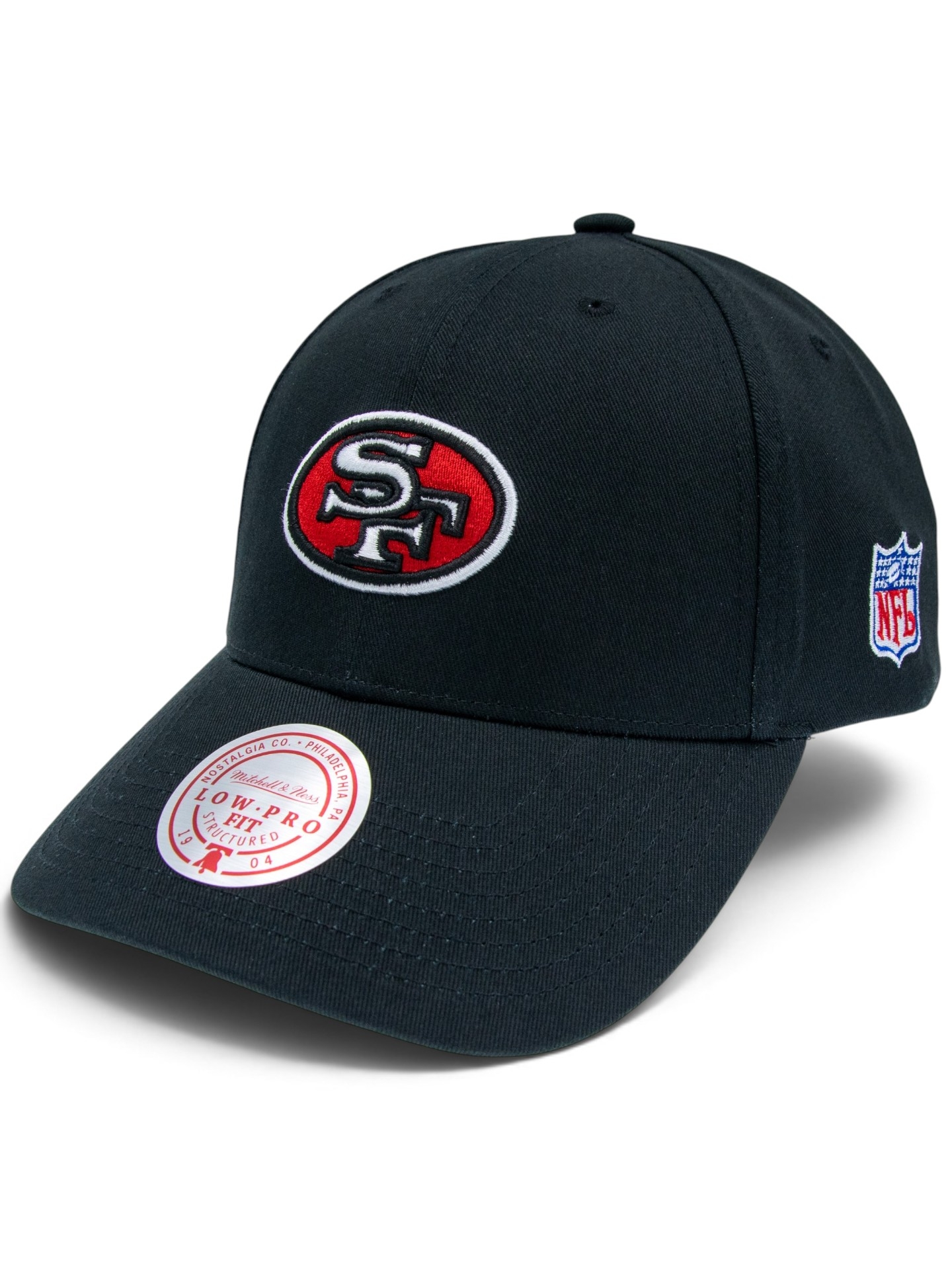 San Francisco 49ers Thowback Low Pro Snapback NFL Cap Black