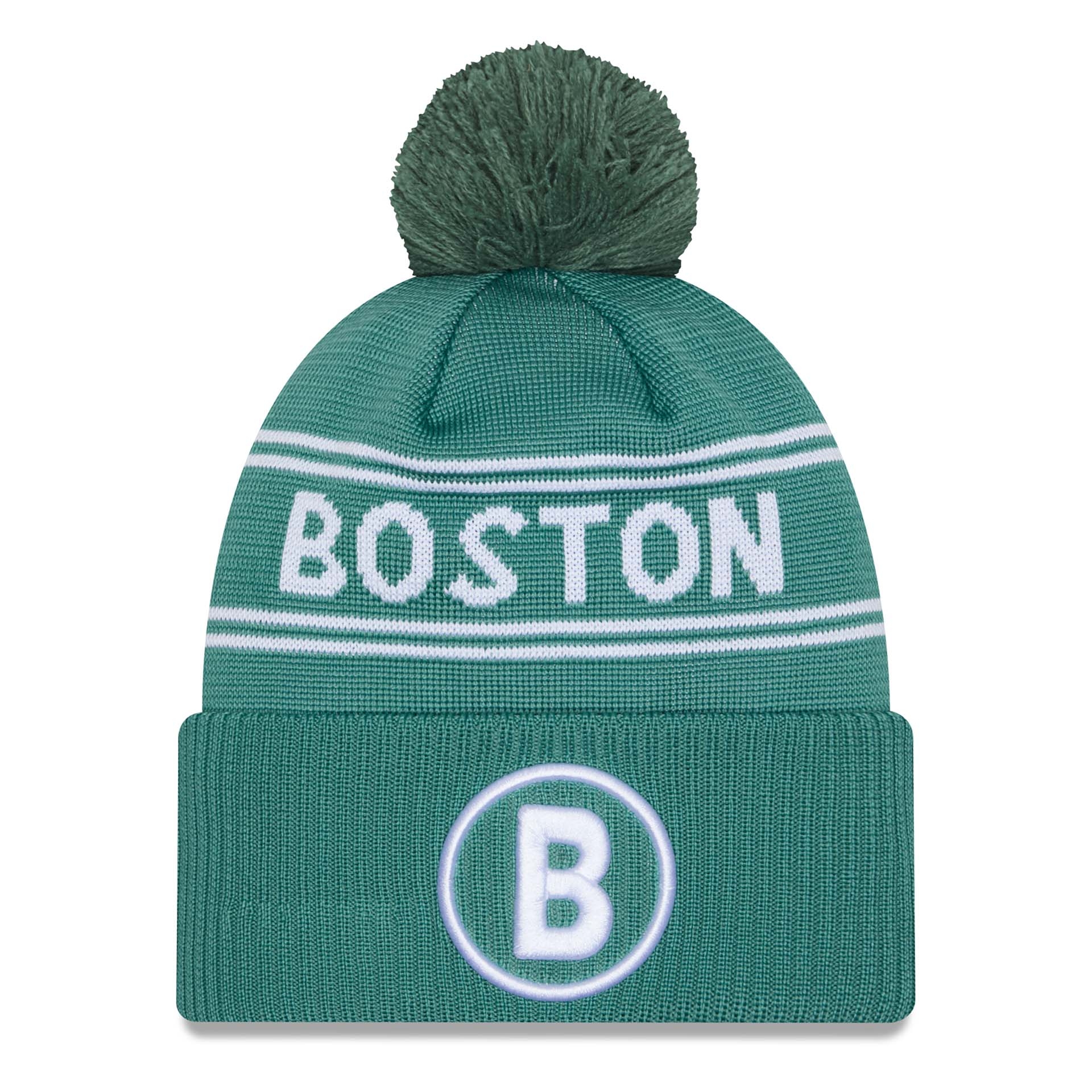 Boston Red Sox Authentic City Connect New Era MLB Knit Hat Green