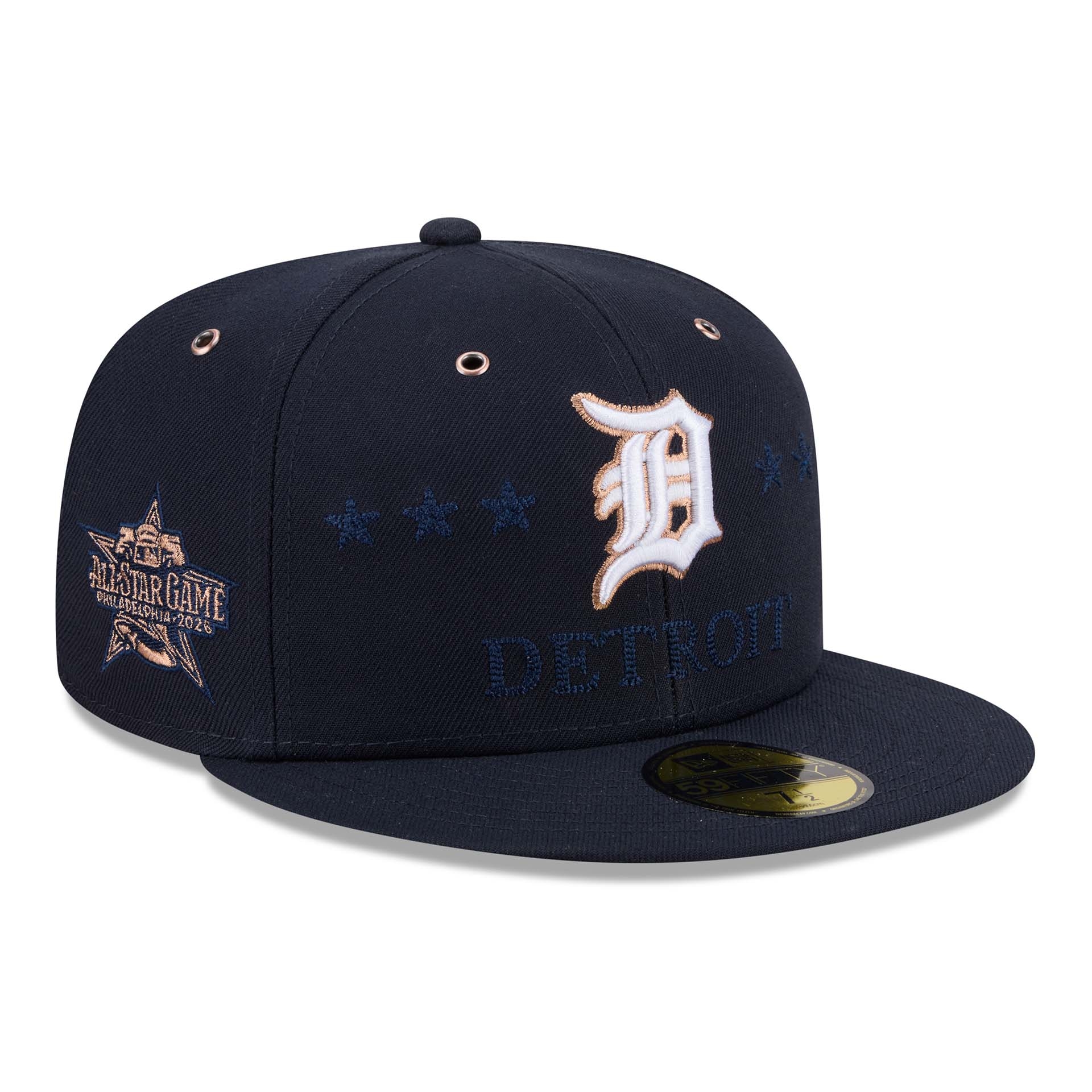 Detroit Tigers 2026 MLB All-Star Game 59FIFTY Fitted Cap Navy