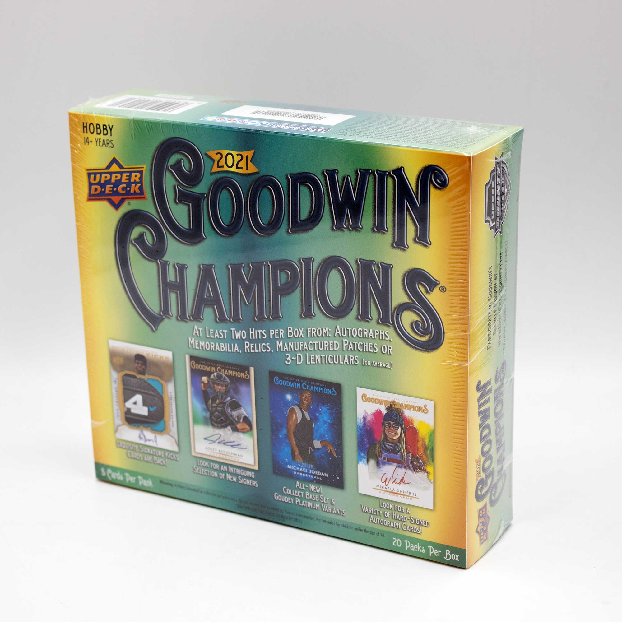 2021 Upper Deck Goodwin Champions Hobby Box