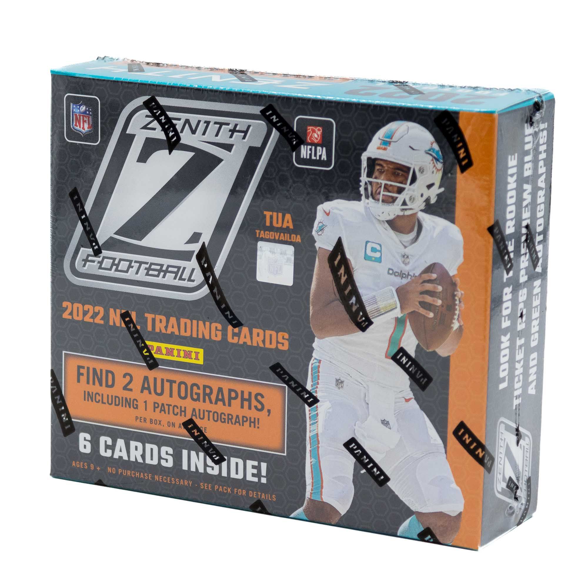 2022 Panini Zenith Football NFL Hobby Box