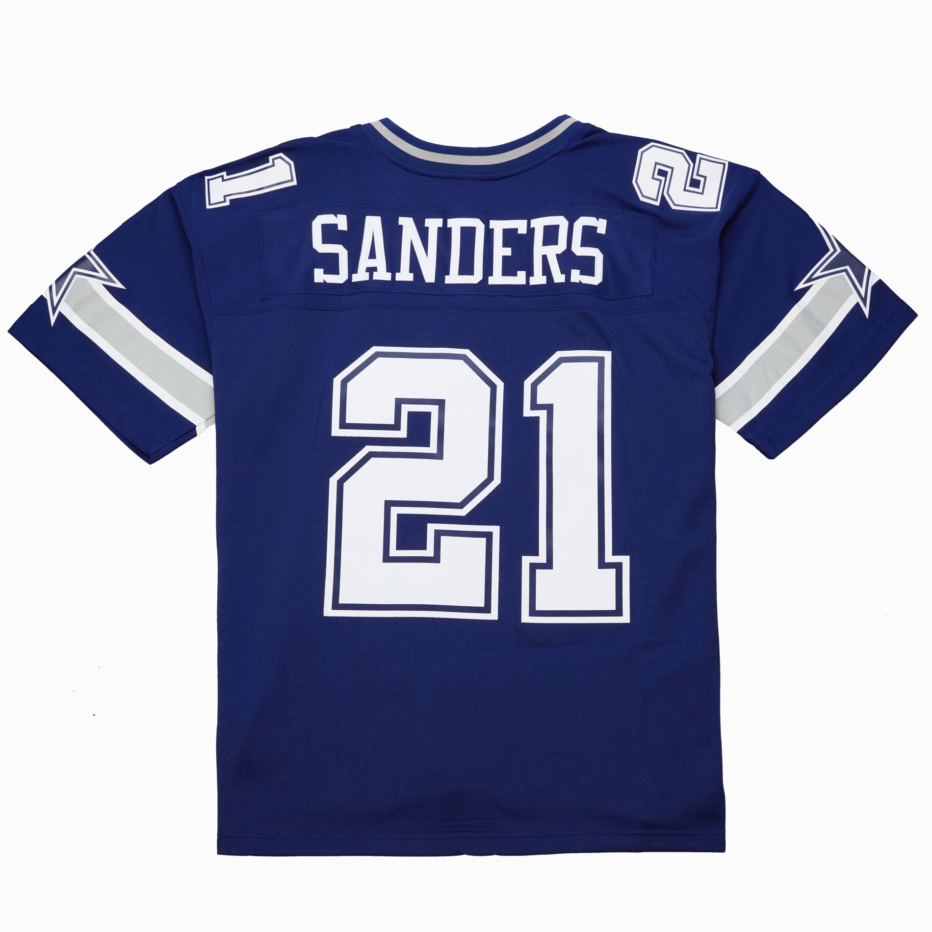 Deion Sanders #21 Dallas Cowboys 1996 Legacy Throwback NFL Trikot Navy