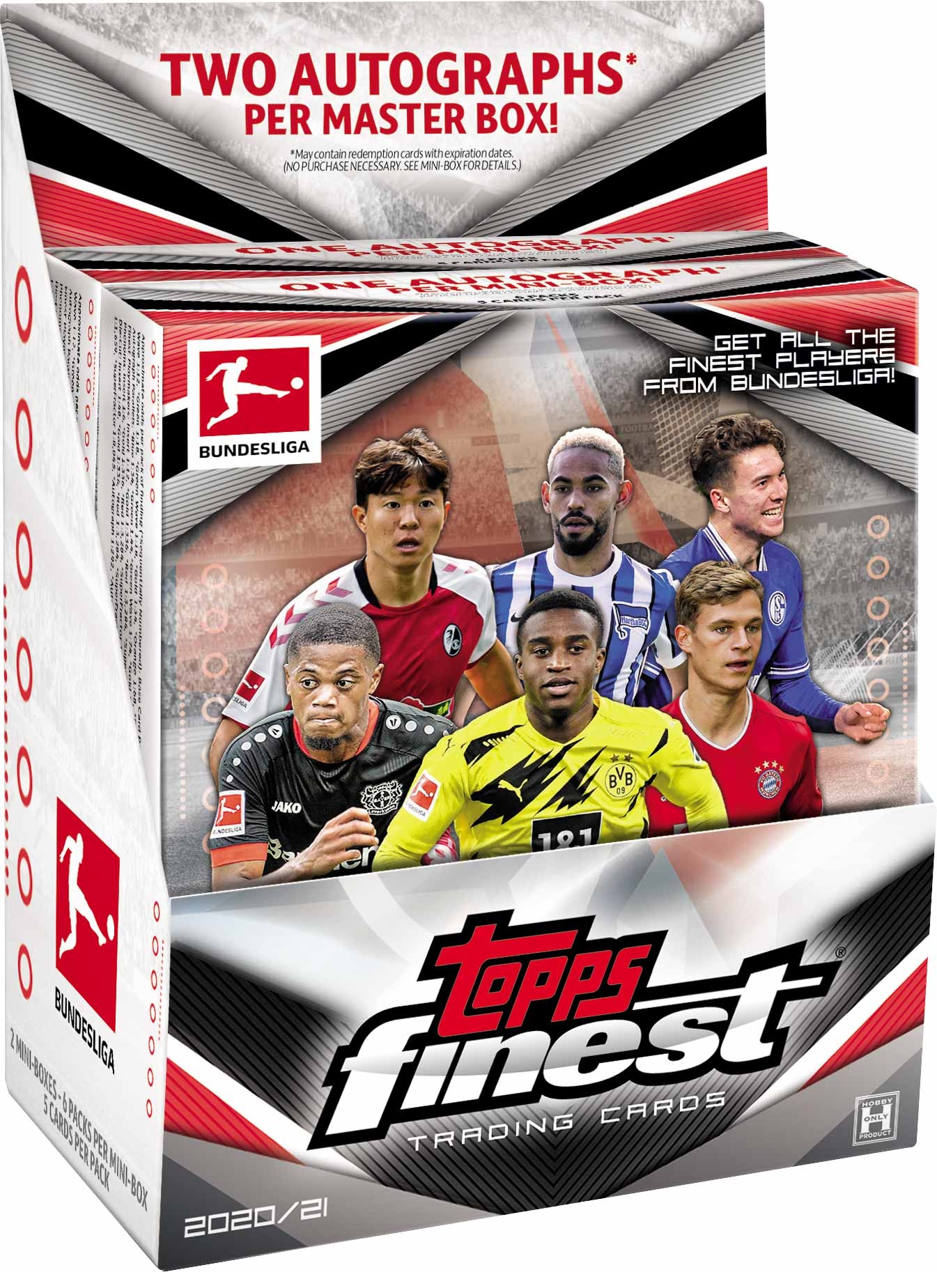 2020/21 Topps Finest Bundesliga Soccer Hobby Box