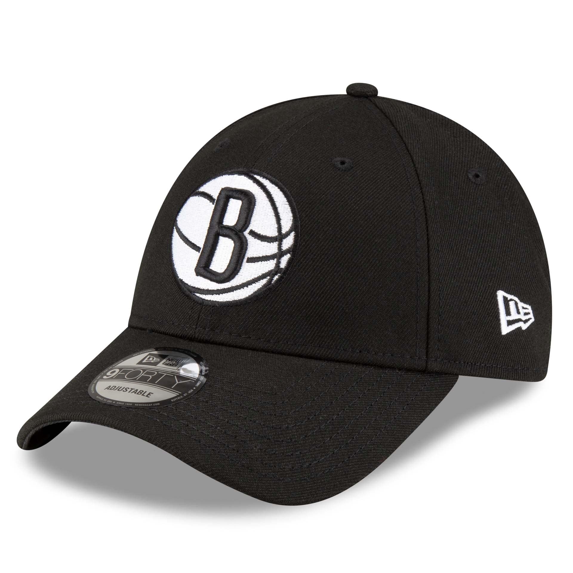Brooklyn Nets The League 9FORTY Adjustable NBA Cap Schwarz