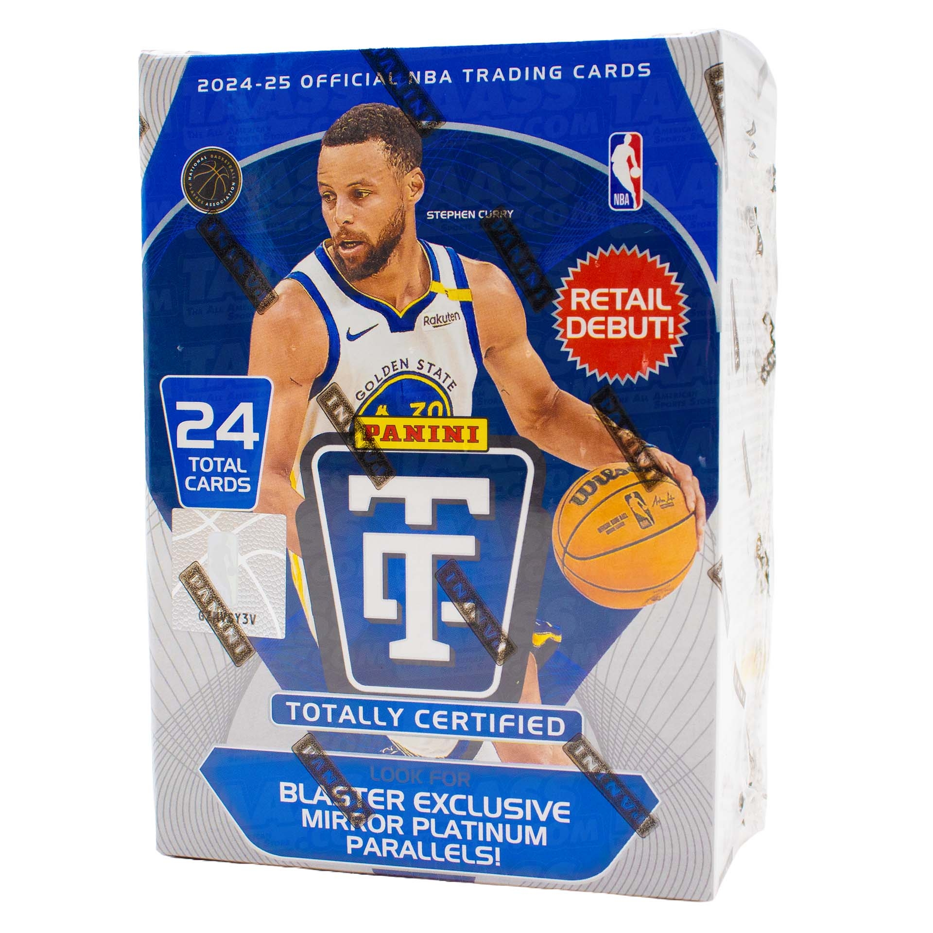 2024/25 Panini Totally Certified Basketball NBA Blaster Box