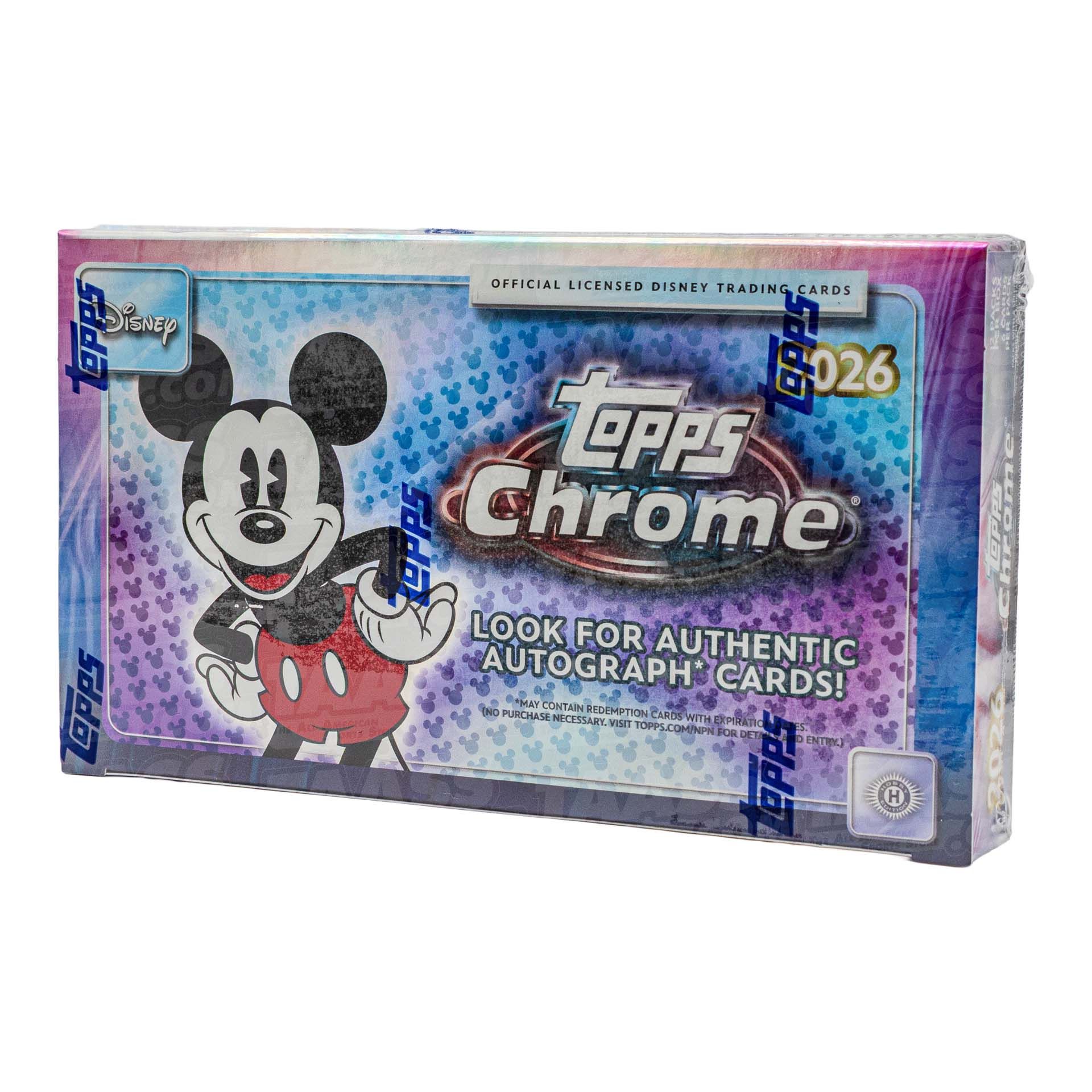 2026 topps Disney Chrome Hobby Box