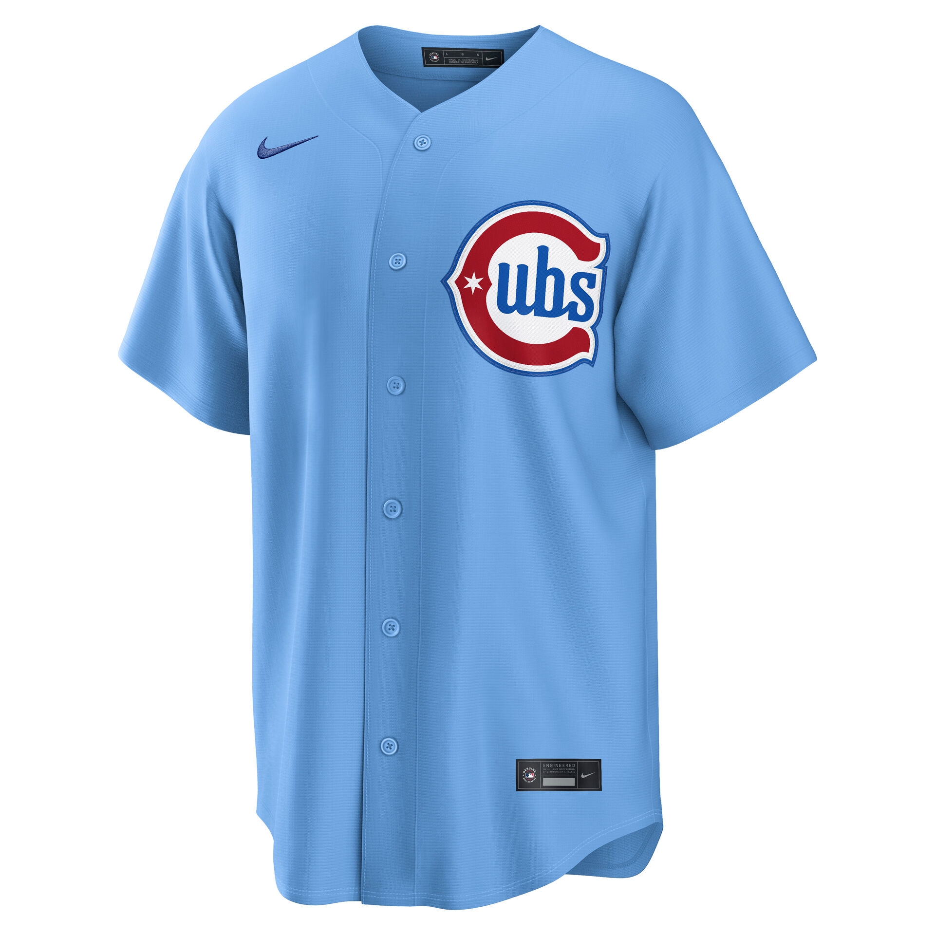 Chicago Cubs Replica Alternate 2 MLB Trikot Blau