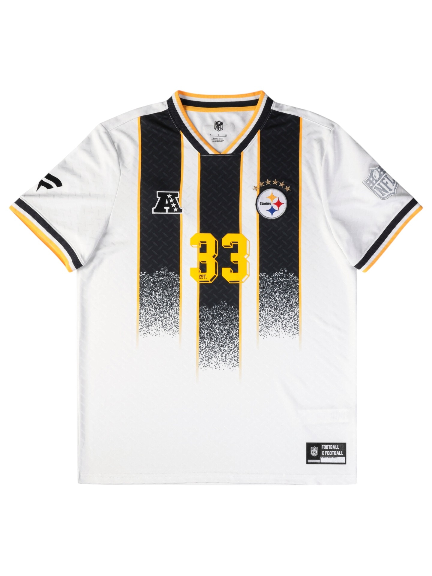 Pittsburgh Steelers 2026 Football x Football NFL Fan Jersey White