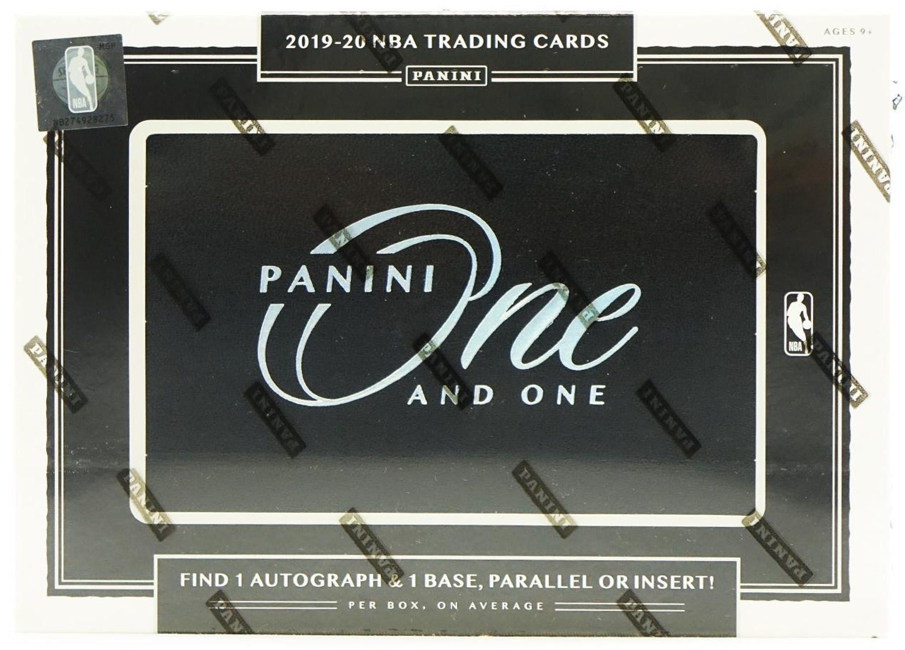2019/20 Panini One and One Basketball Hobby Box NBA
