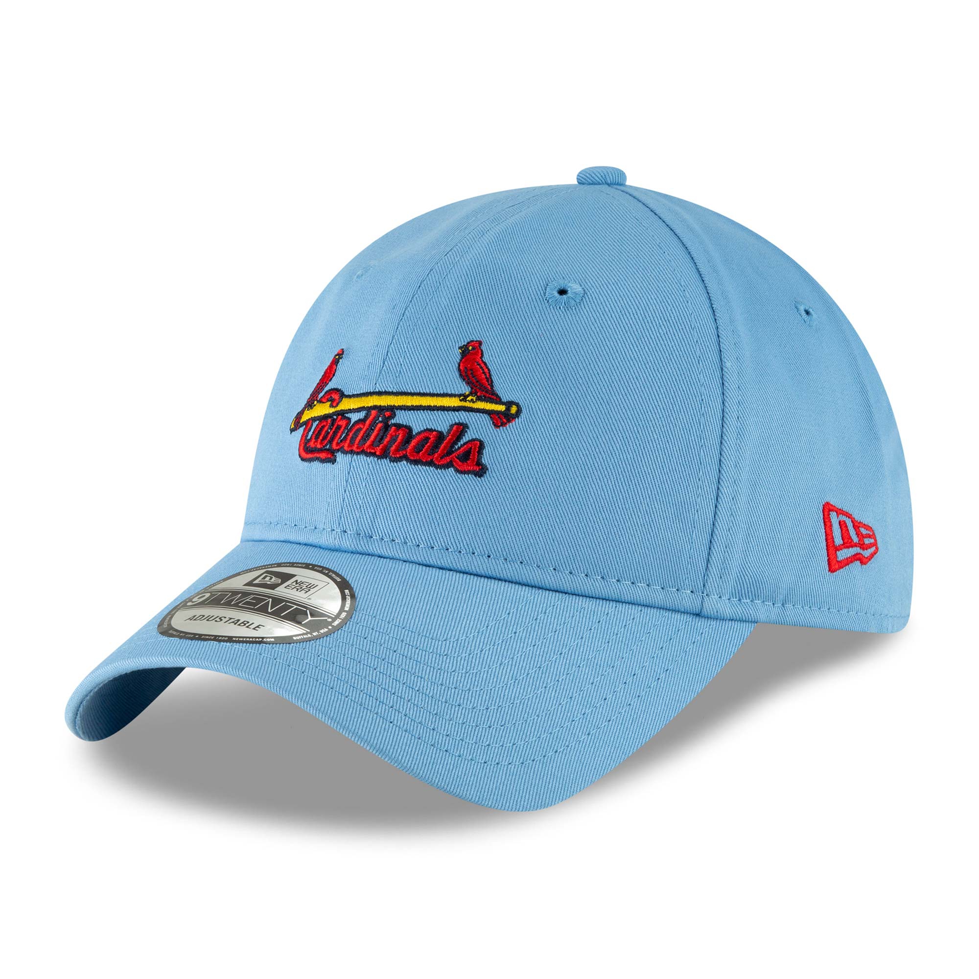 St. Louis Cardinals Core Classic New Era 9TWENTY Adjustable MLB Cap Sky Blue