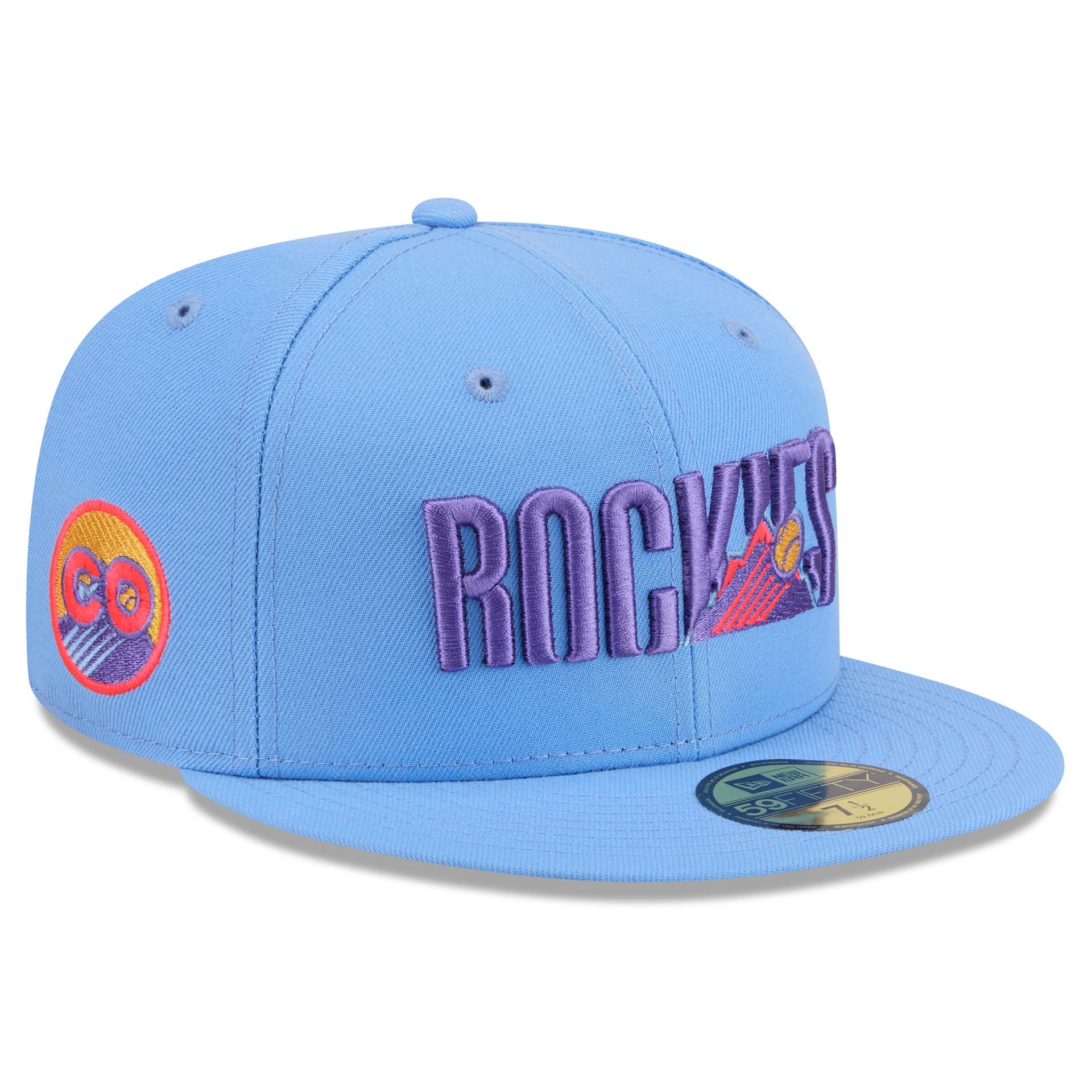 Colorado Rockies MLB City Connect Fan Pack 59FIFTY Fitted Cap Blue