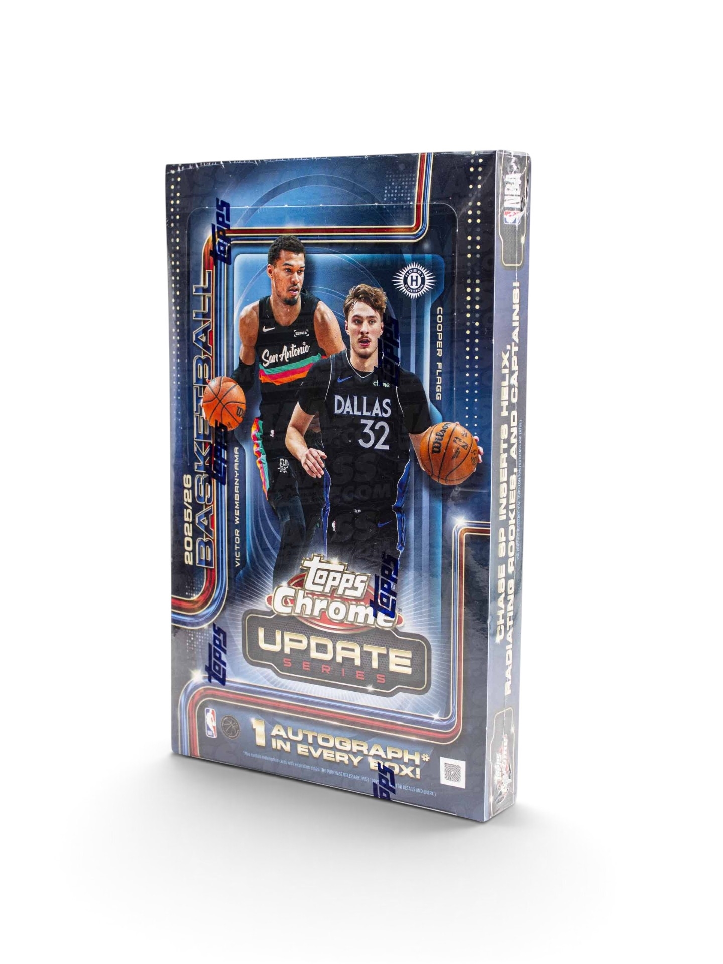 2025/26 Topps Chrome NBA Update Series Basketball Hobby Box