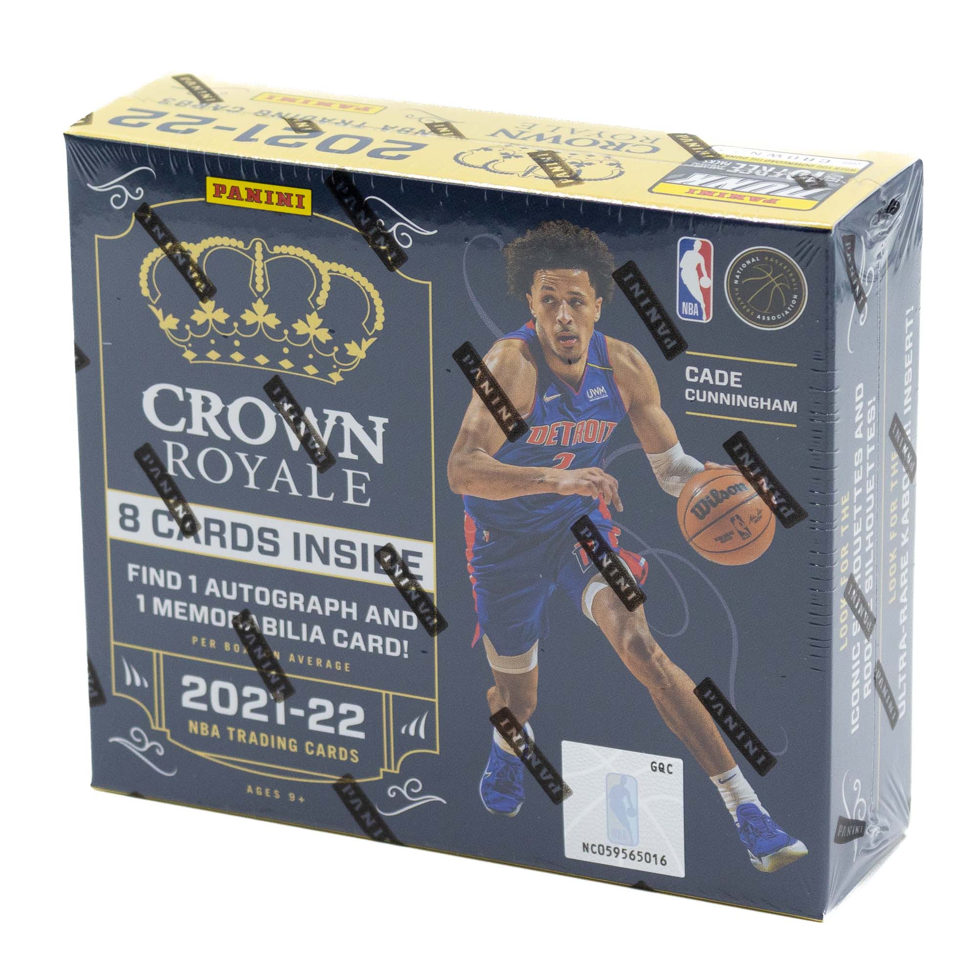 2021/22 Panini Crown Royale Basketball Hobby Box NBA