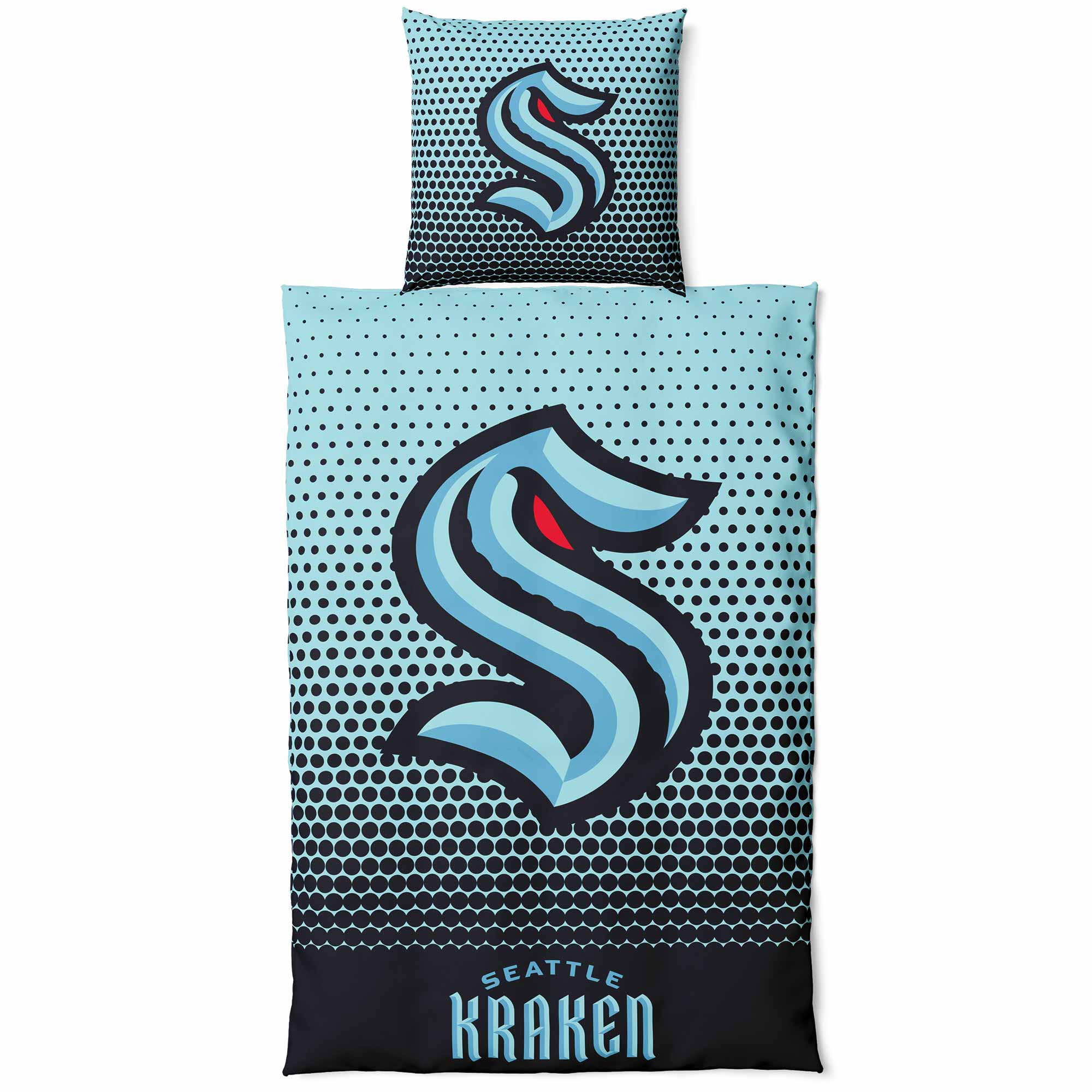 Seattle Kraken Dots NHL Bettwäsche-Set