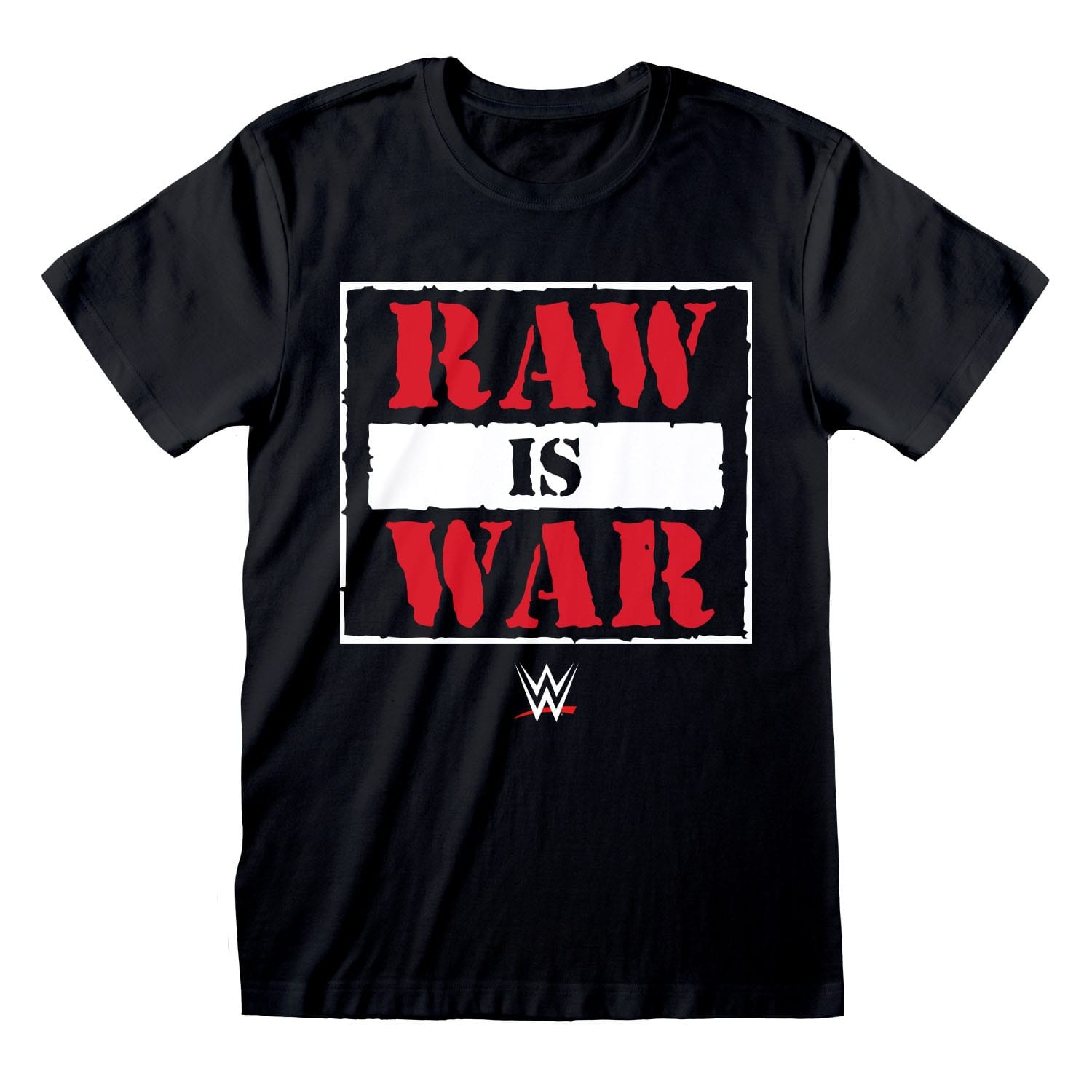 RAW is WAR WWE T-Shirt Black