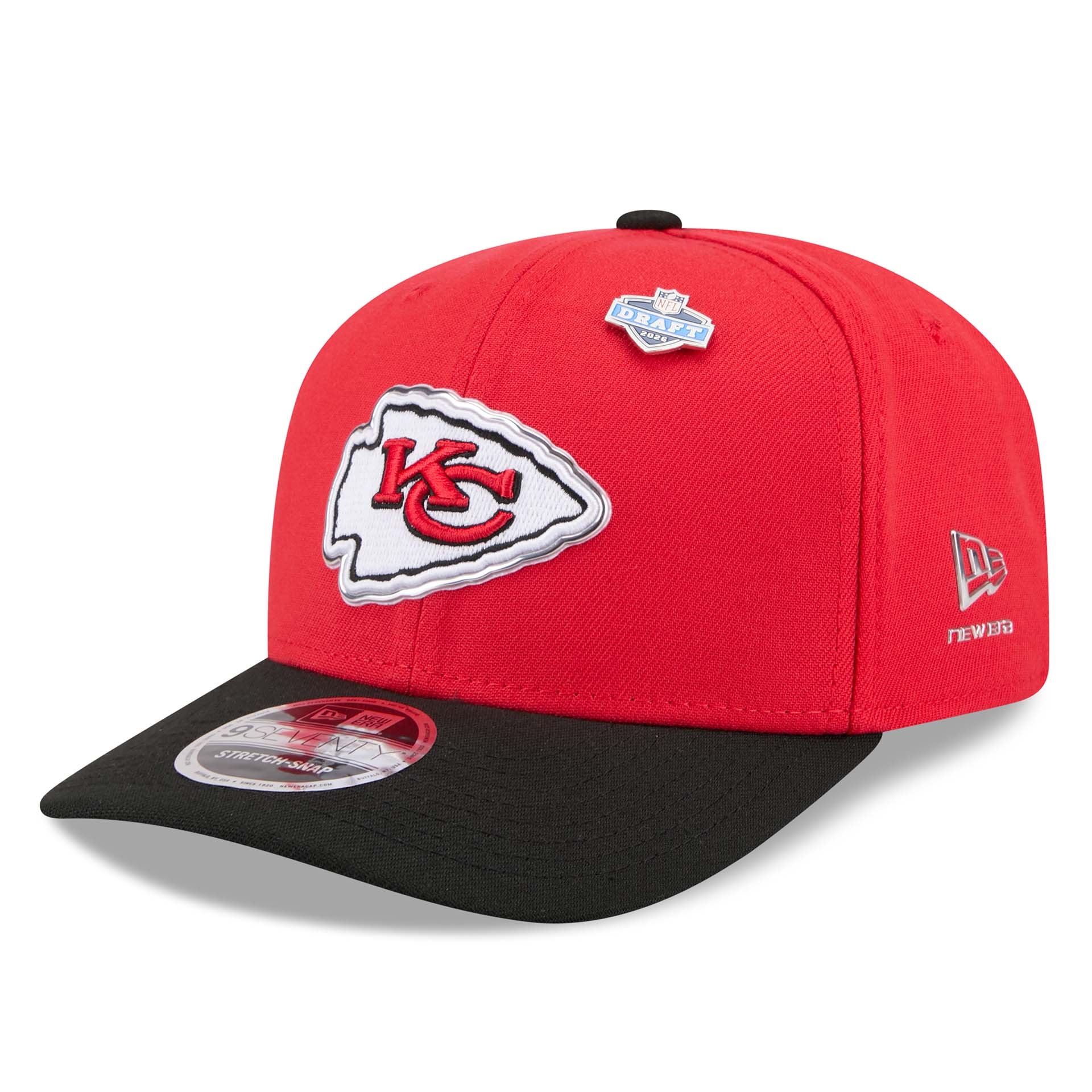 Kansas City Chiefs 2026 NFL Draft 9SEVENTY Stretch-Snap Cap