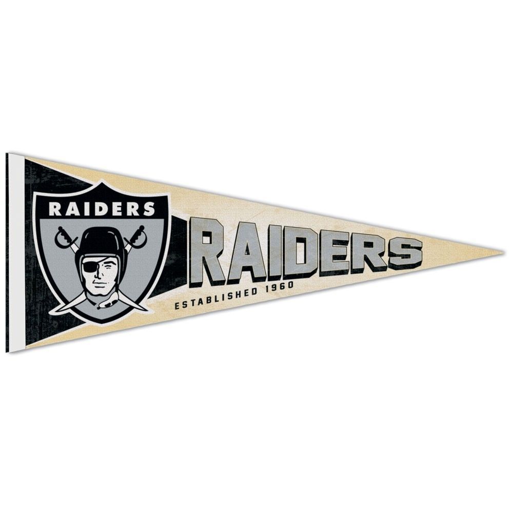 Oakland Raiders Premium Throwback NFL Wimpel