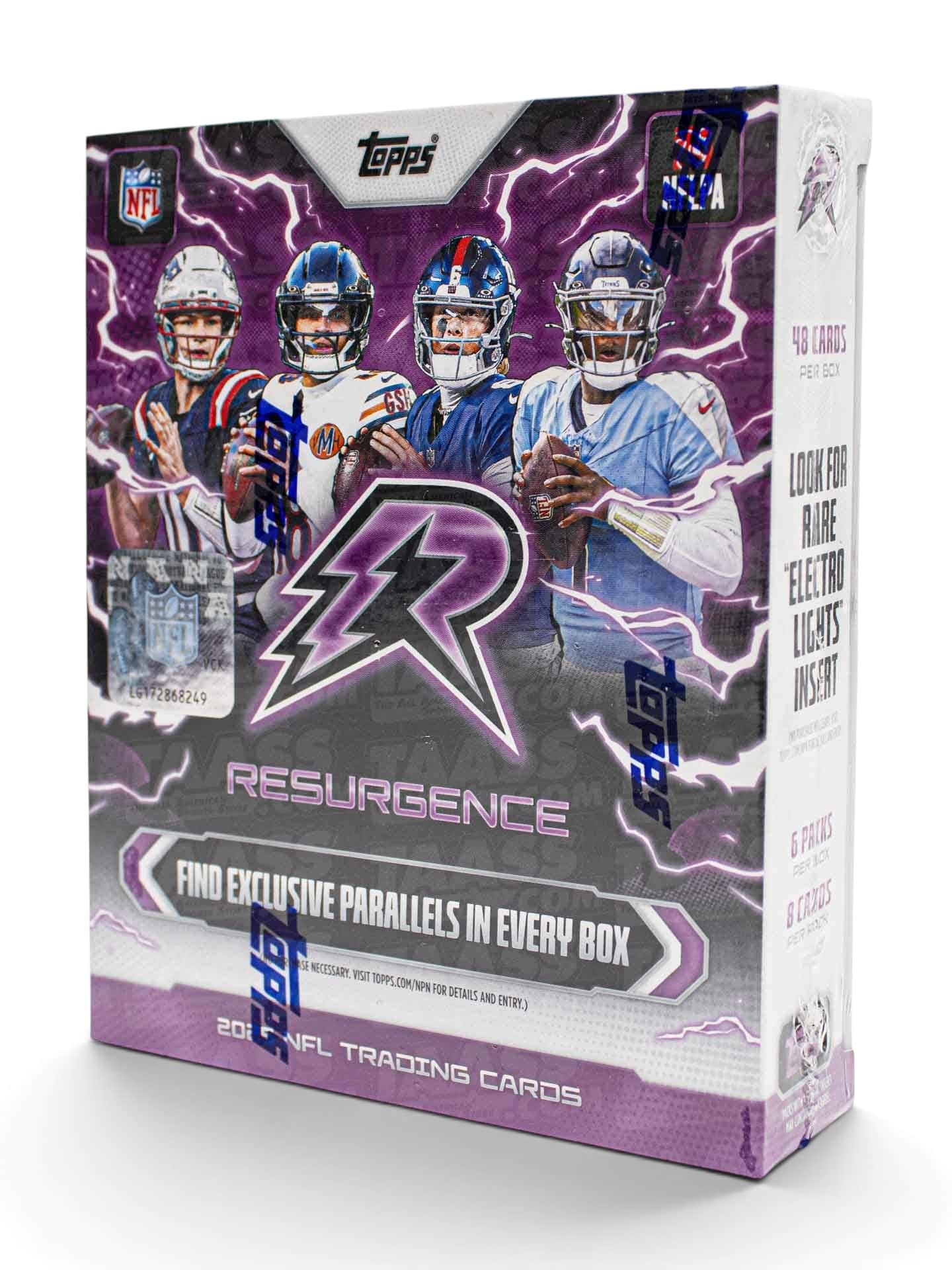 2025 Topps Resurgence Football NFL Mega Box