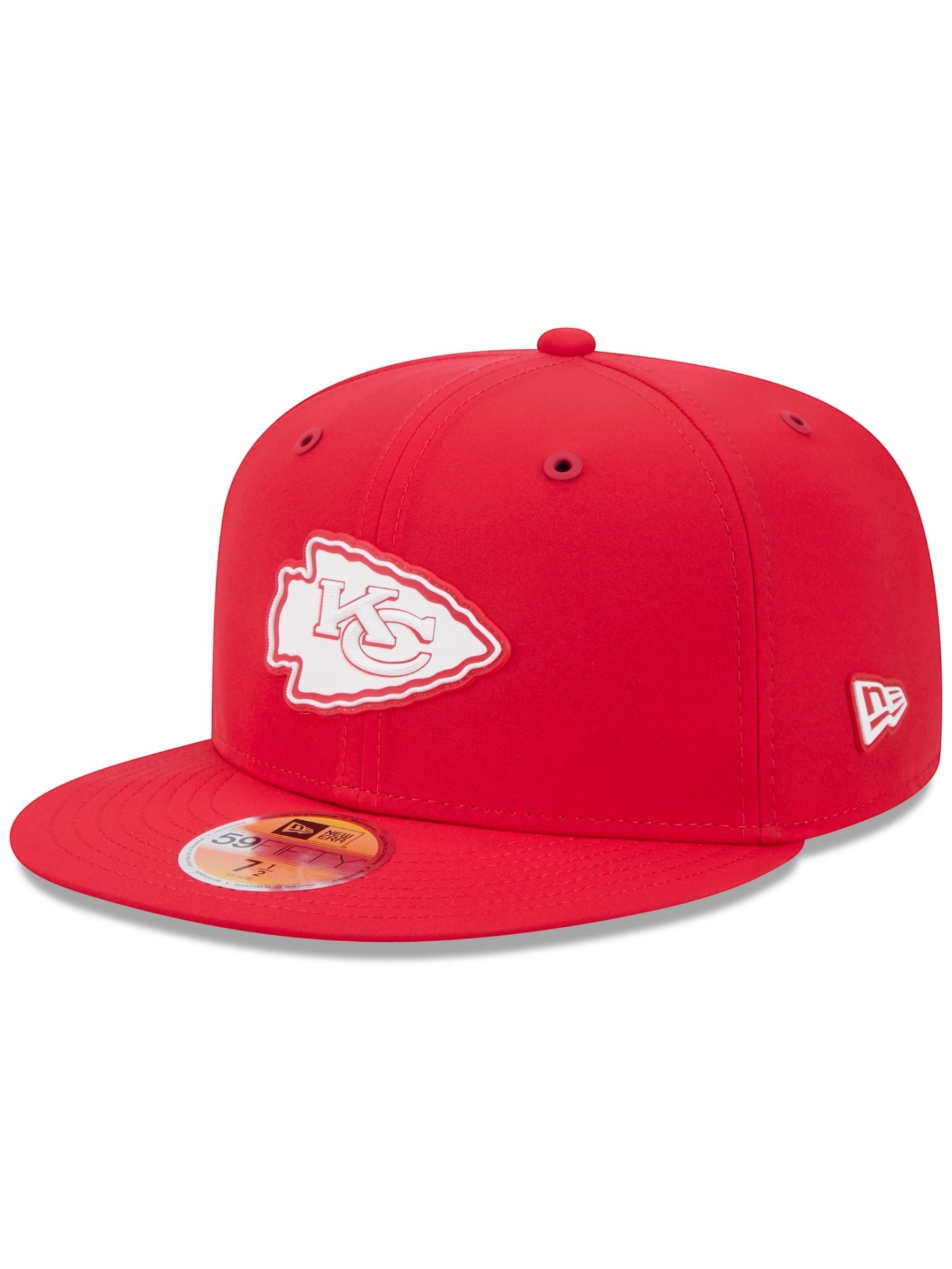 Kansas City Chiefs 2026 NFL Sideline 59FIFTY Fitted Cap Rot
