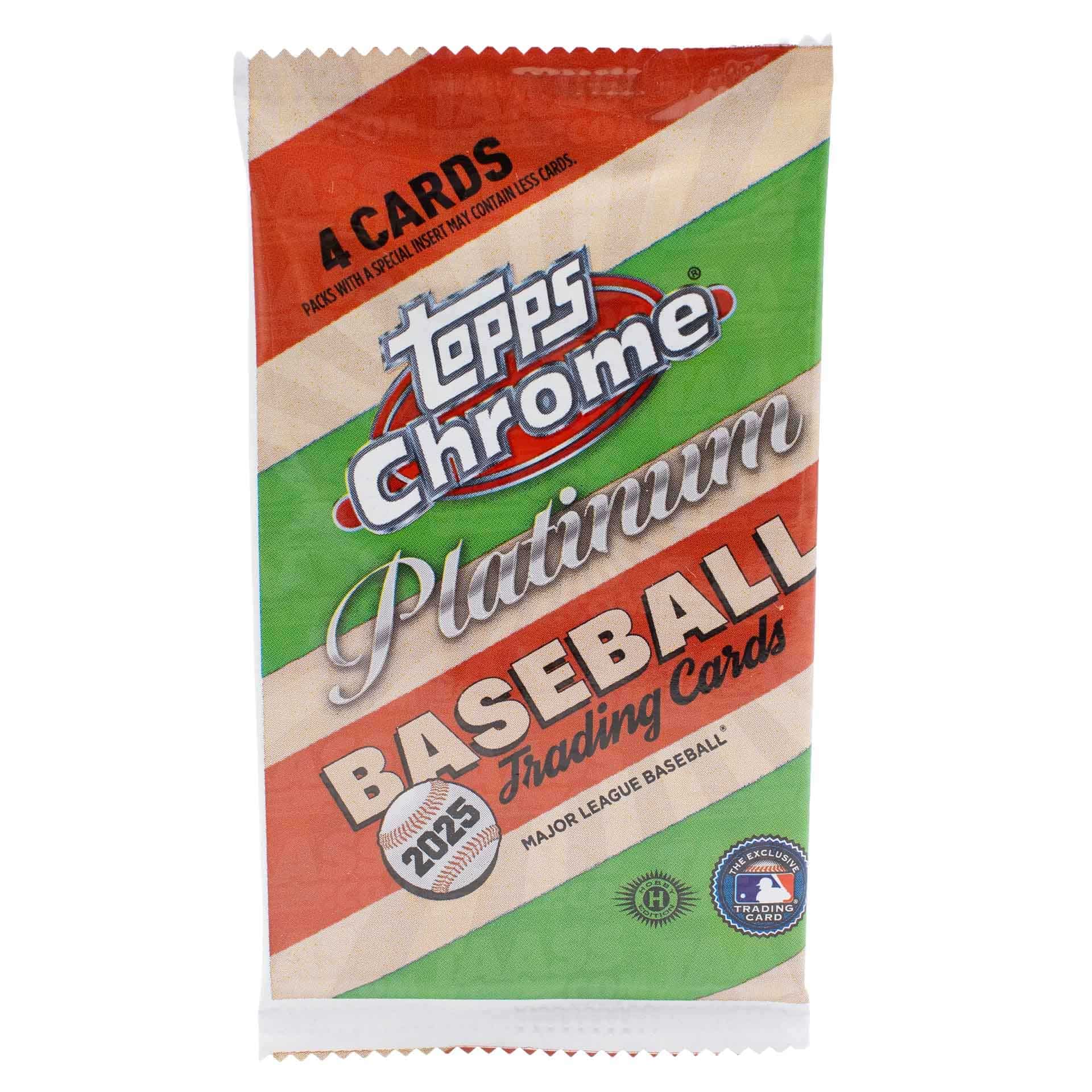 2025 Topps Chrome Platinum '55 Baseball MLB Hobby Pack