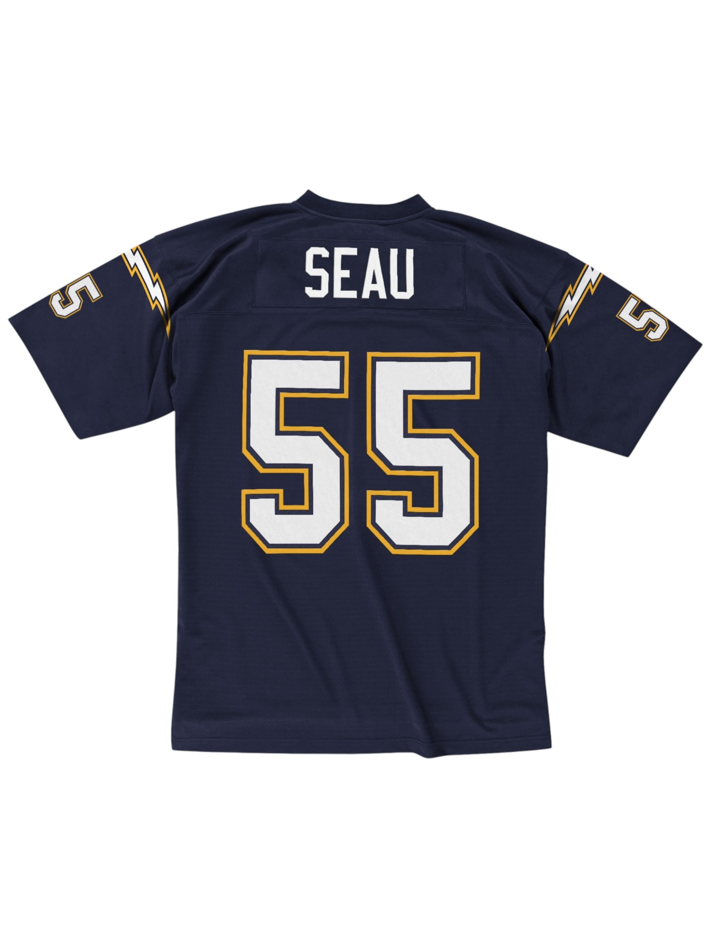 Junior Seau #55 San Diego Chargers 1994 Legacy Throwback NFL Trikot Navy