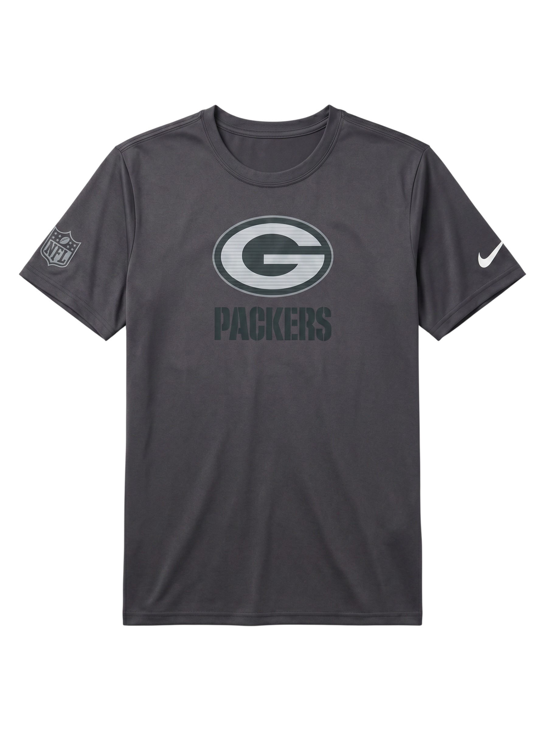 Green Bay Packers 2026 NFL Sideline Lead The Charge Legend T-Shirt Anthracite