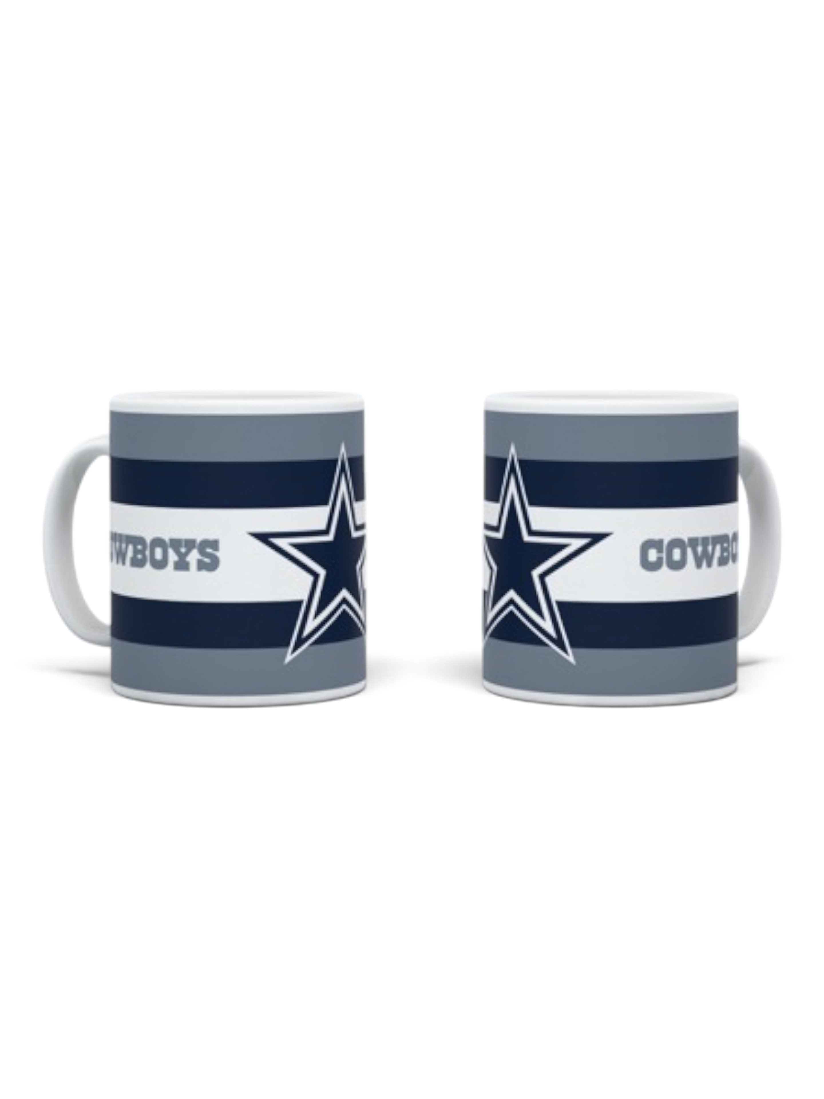 Dallas Cowboys Stripe Logo NFL Becher (330 ml)