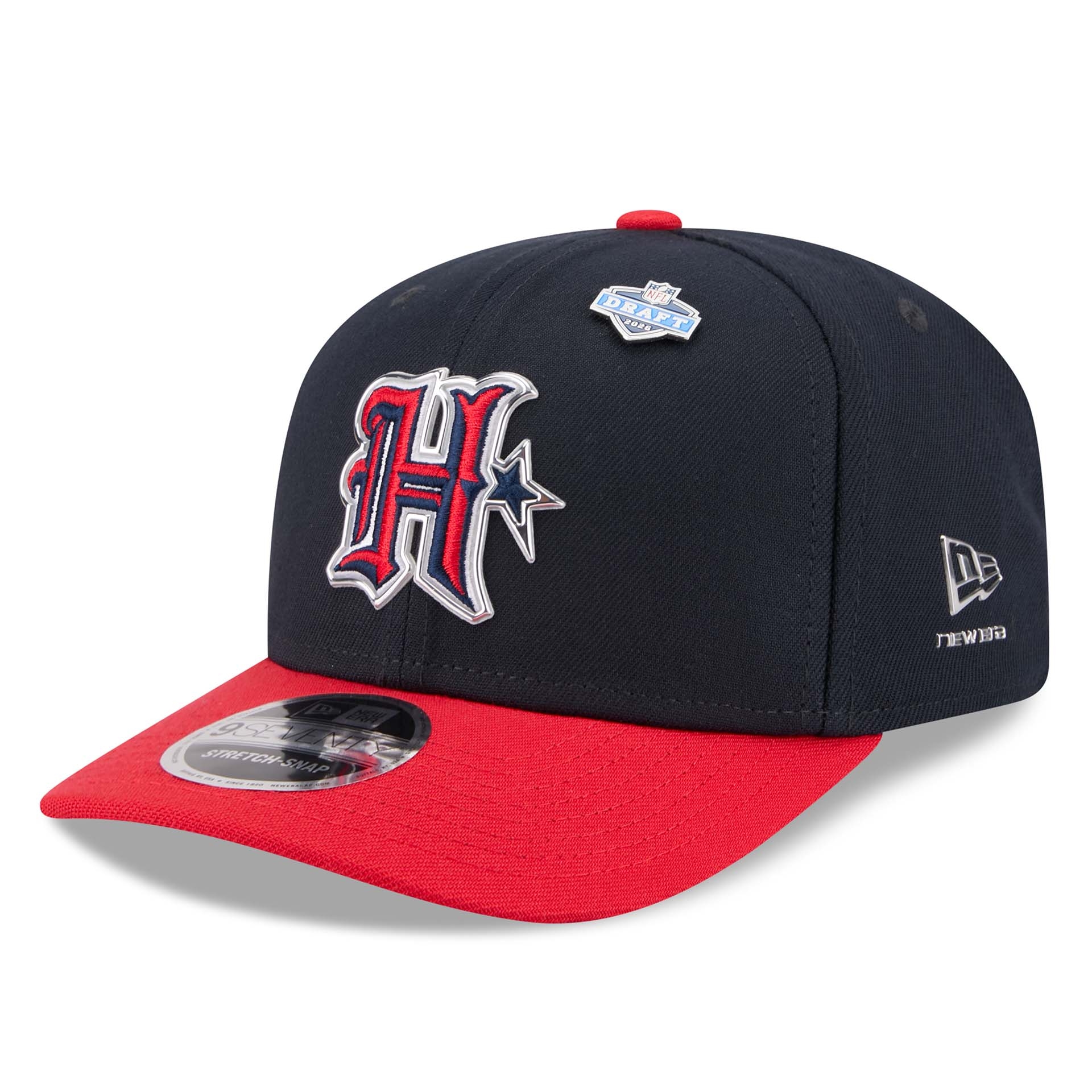 Houston Texans 2026 NFL Draft 9SEVENTY Stretch-Snap Cap