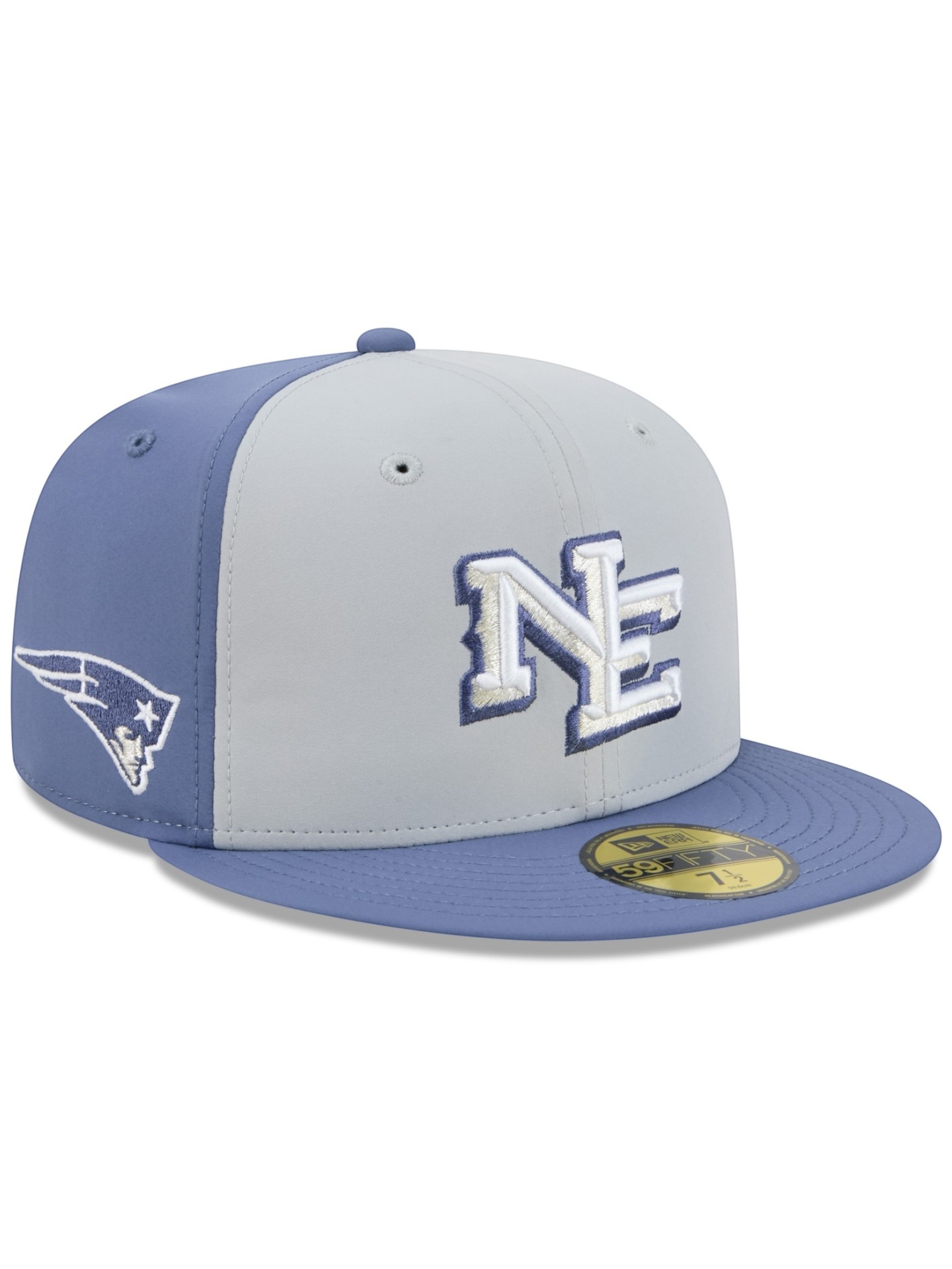 New England Patriots 2026 NFL Rivalries Sideline 59FIFTY Fitted Cap Blau