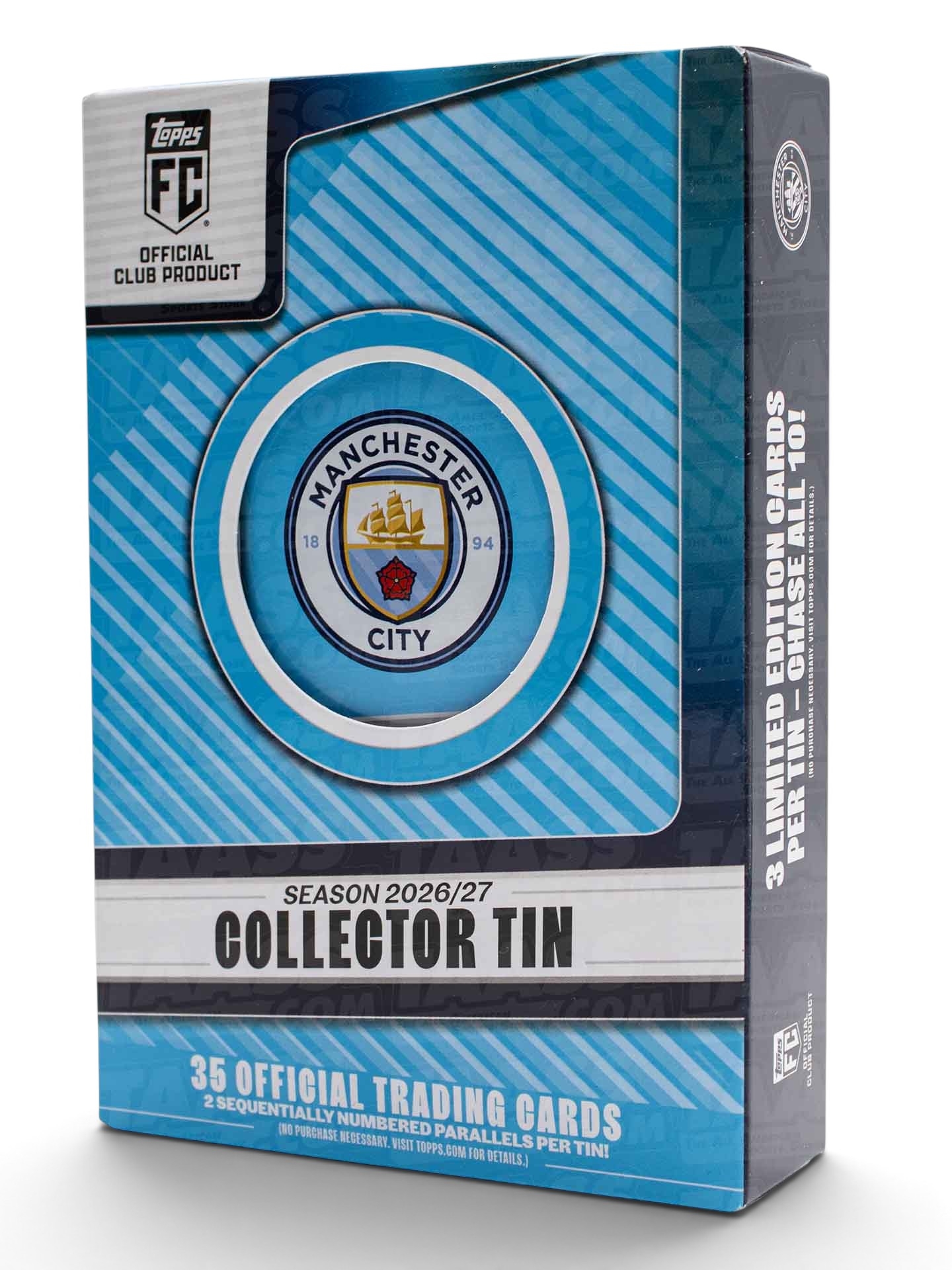 2026/27 Topps Manchester City Collector Tin