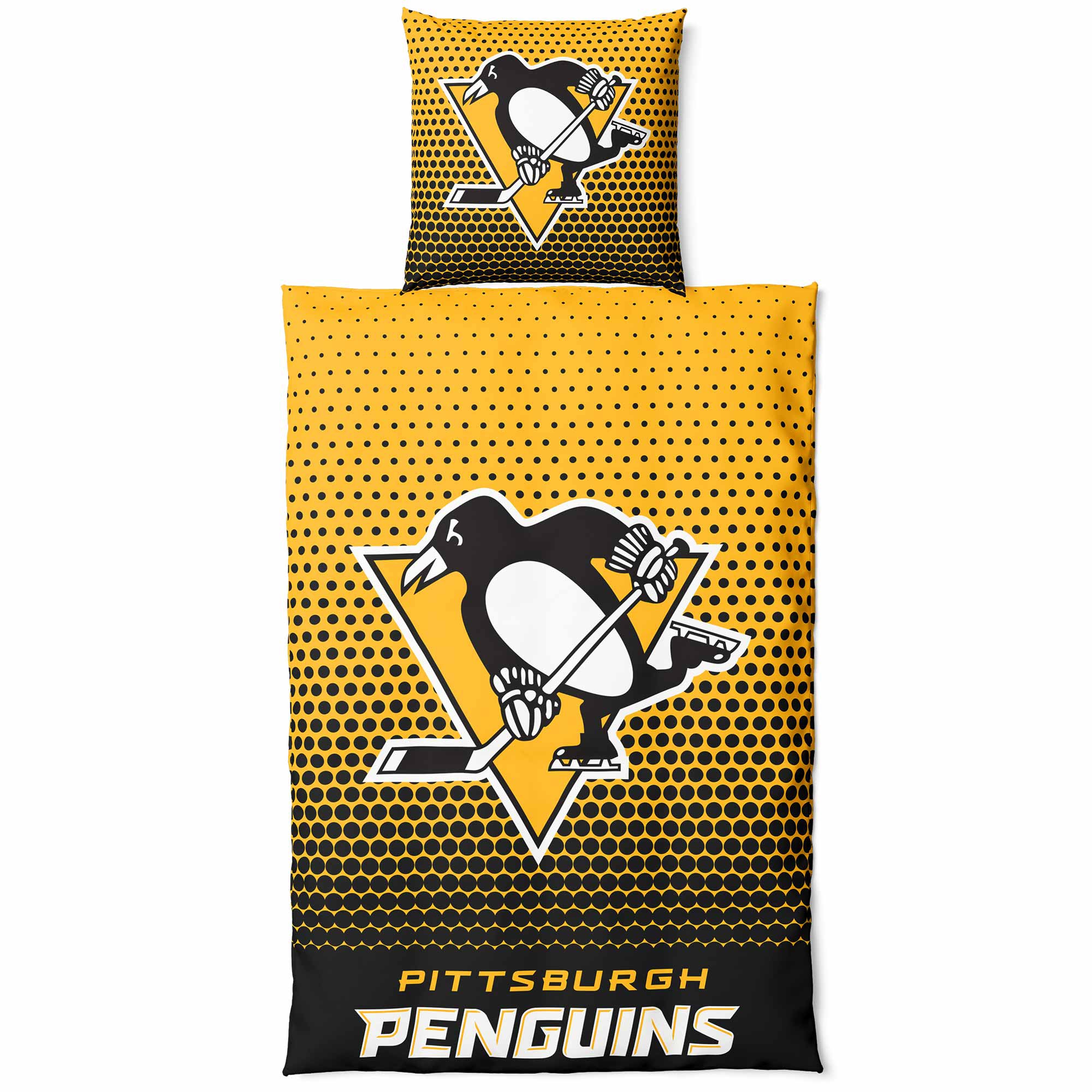 Pittsburgh Penguins Dots NHL Bettwäsche-Set