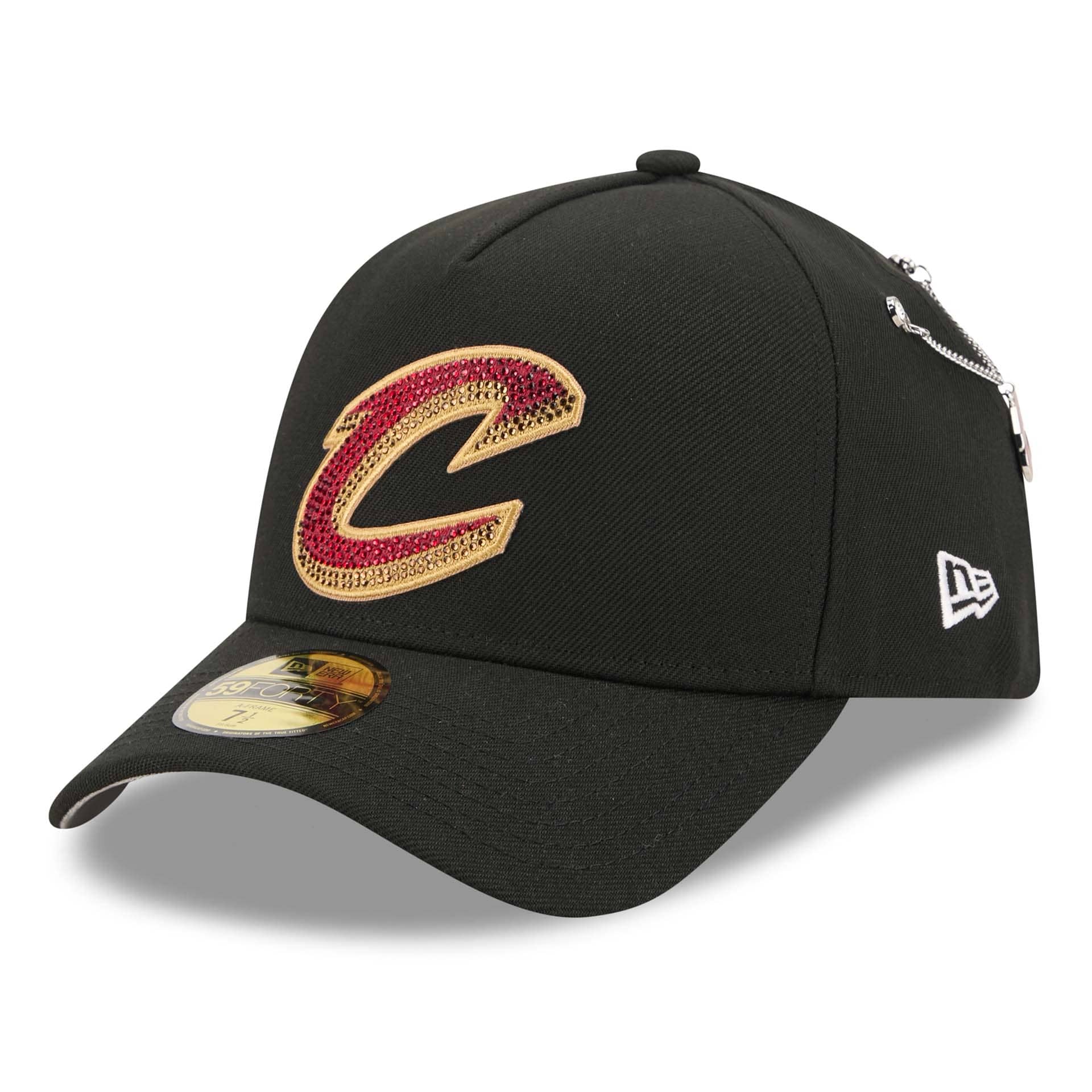 Cleveland Guardians 2026 NBA Draft On-Stage Crystal 59FORTY A-Frame Fitted Cap Black