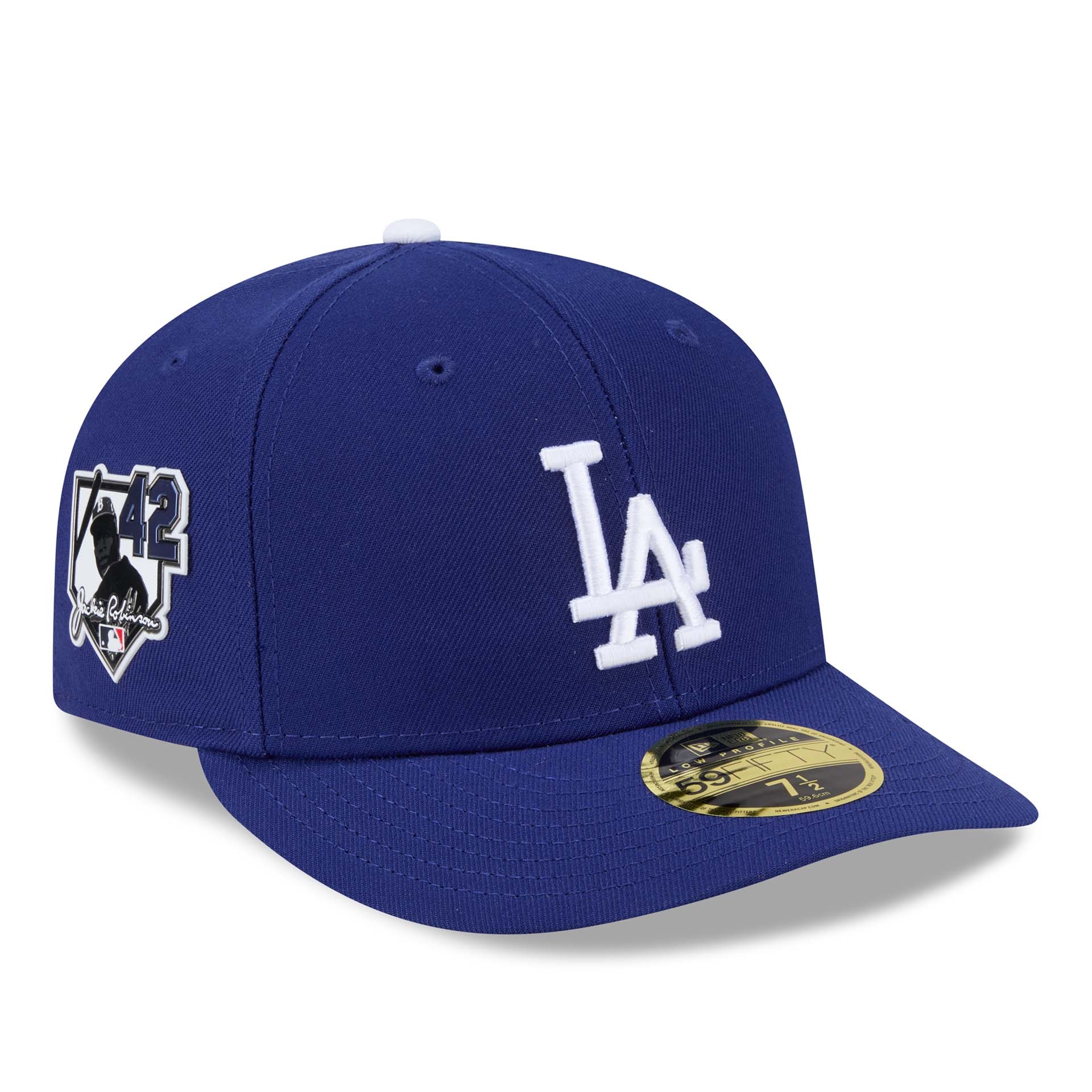 Los Angeles Dodgers 2026 Jackie Robinson Day Low Profile 59FIFTY Fitted Cap Blue